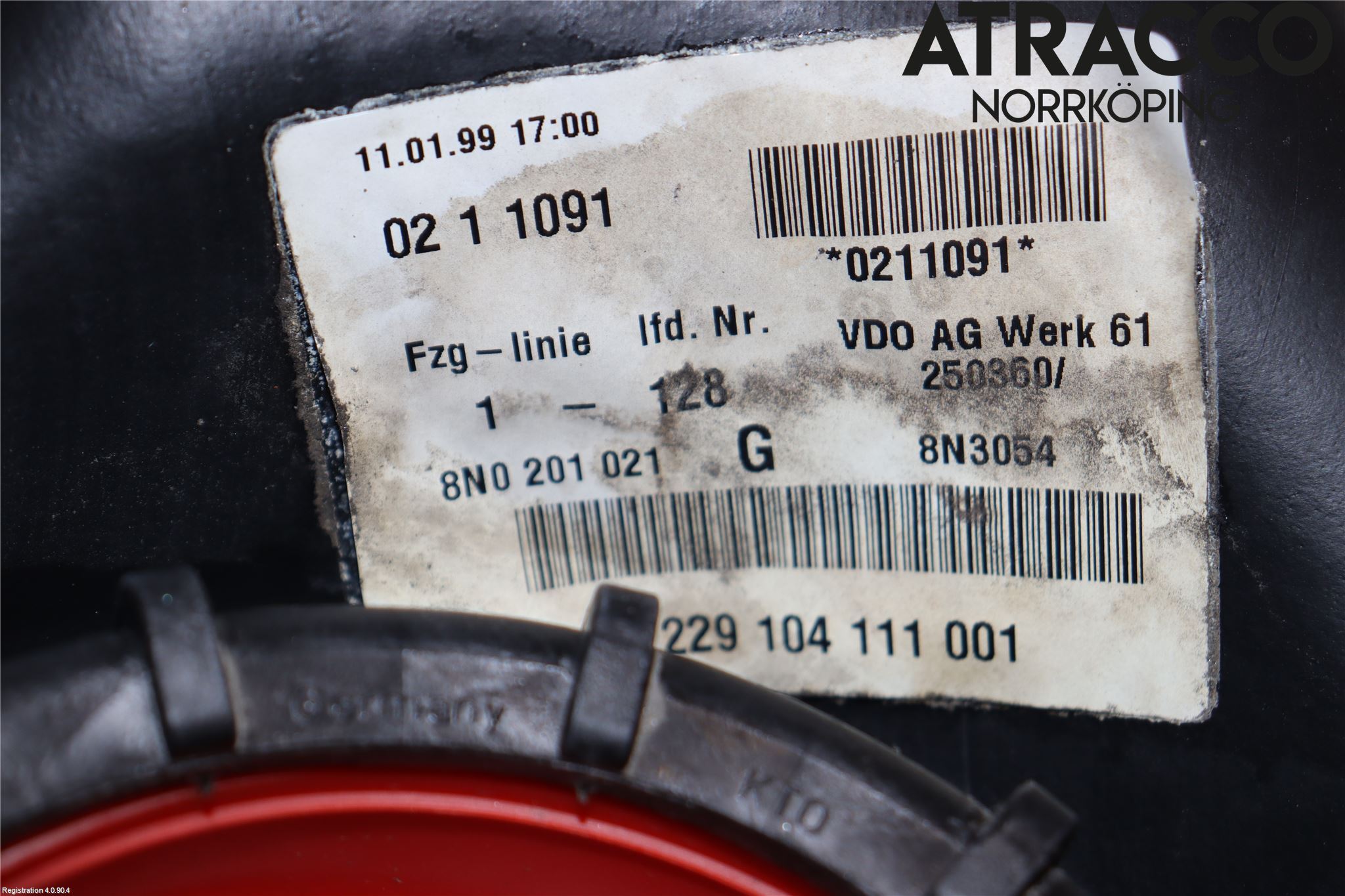 Audi TT 99-06 Bränsletank Insprutning