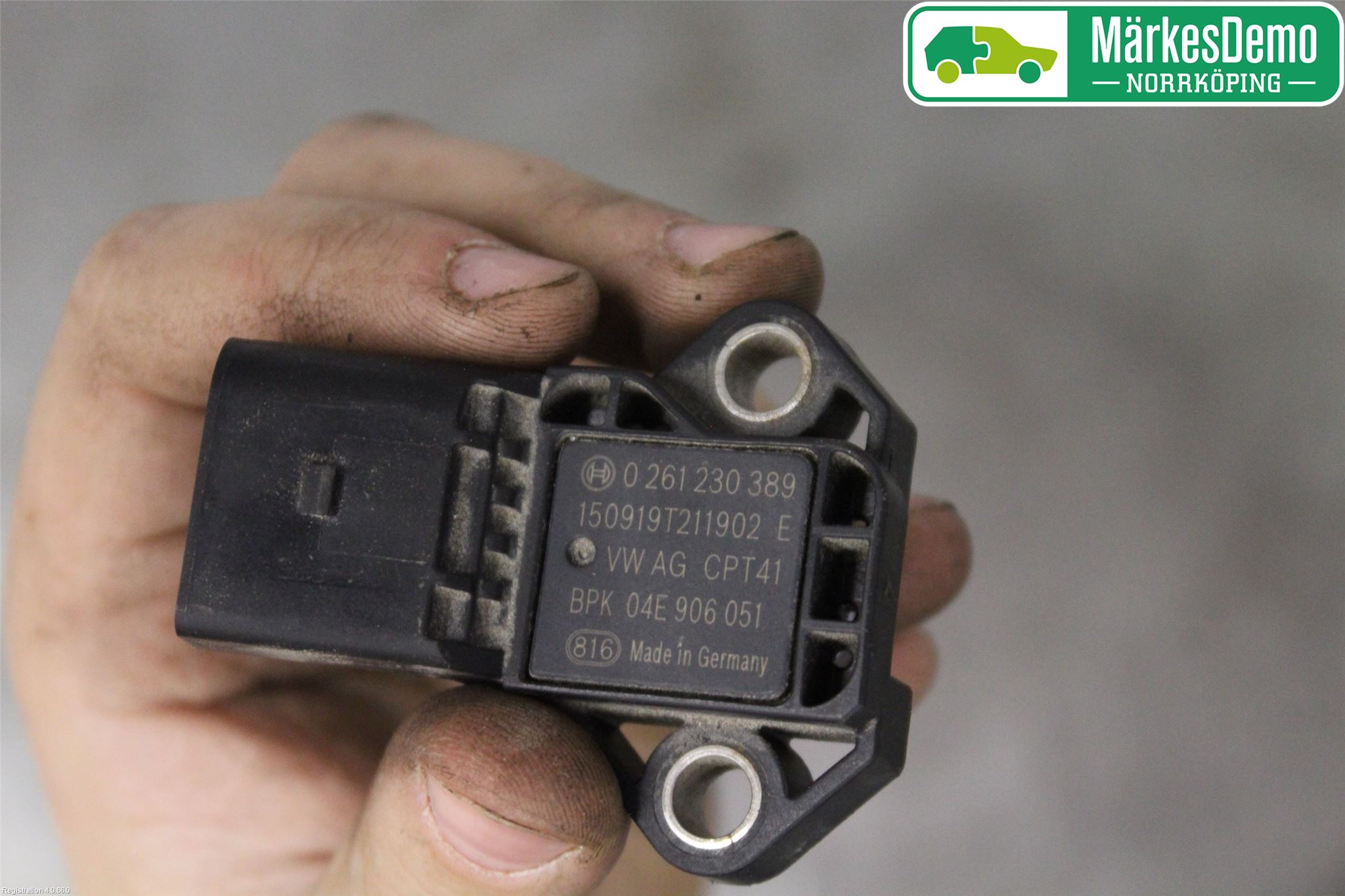 Volkswagen VW GOLF / E-GOLF VII 13-20 Givare Laddluftstryck