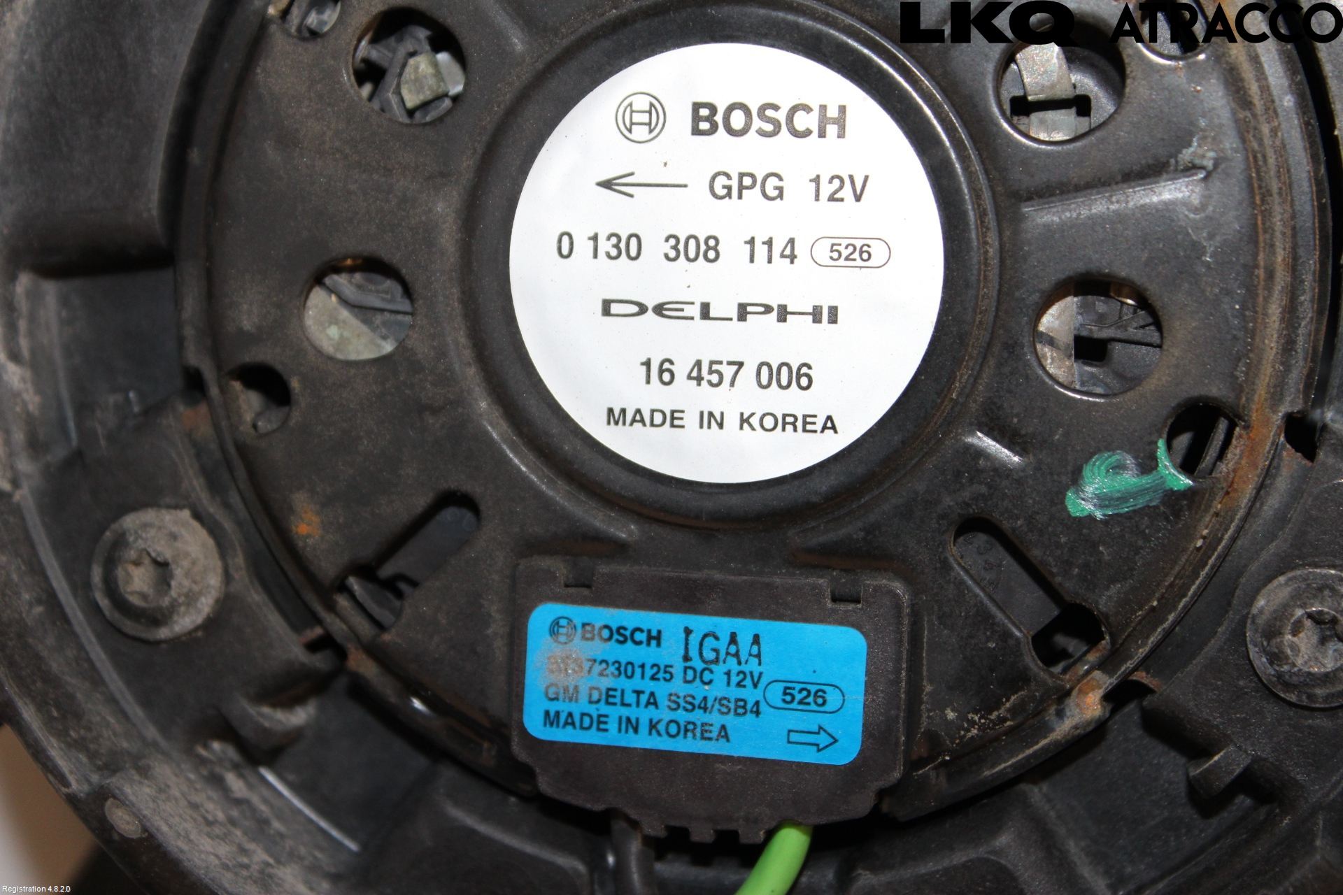 GM CHEVROLET ORLANDO Kylfläkt El