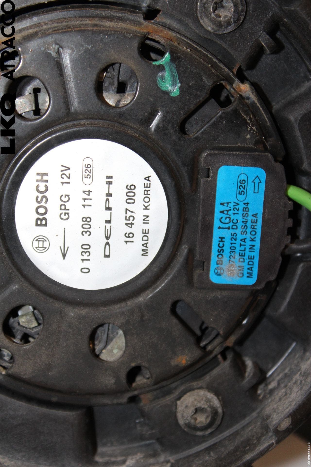 GM CHEVROLET ORLANDO Kylfläkt El