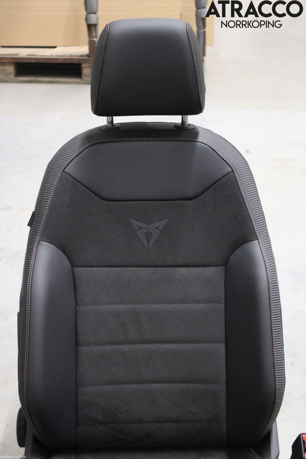 Cupra ATECA 19- Inredning Stol Fram Hö