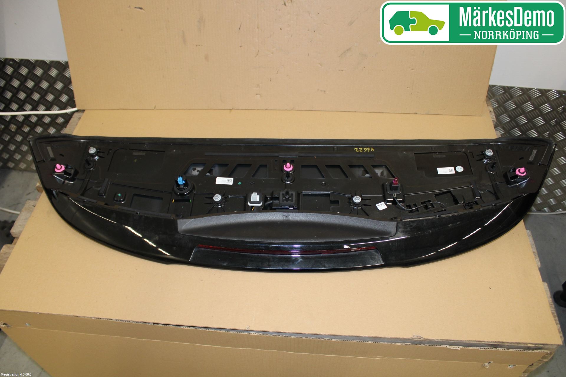 Mercedes-Benz MB B-KLASS (W247) 19- Spoiler Baklucka