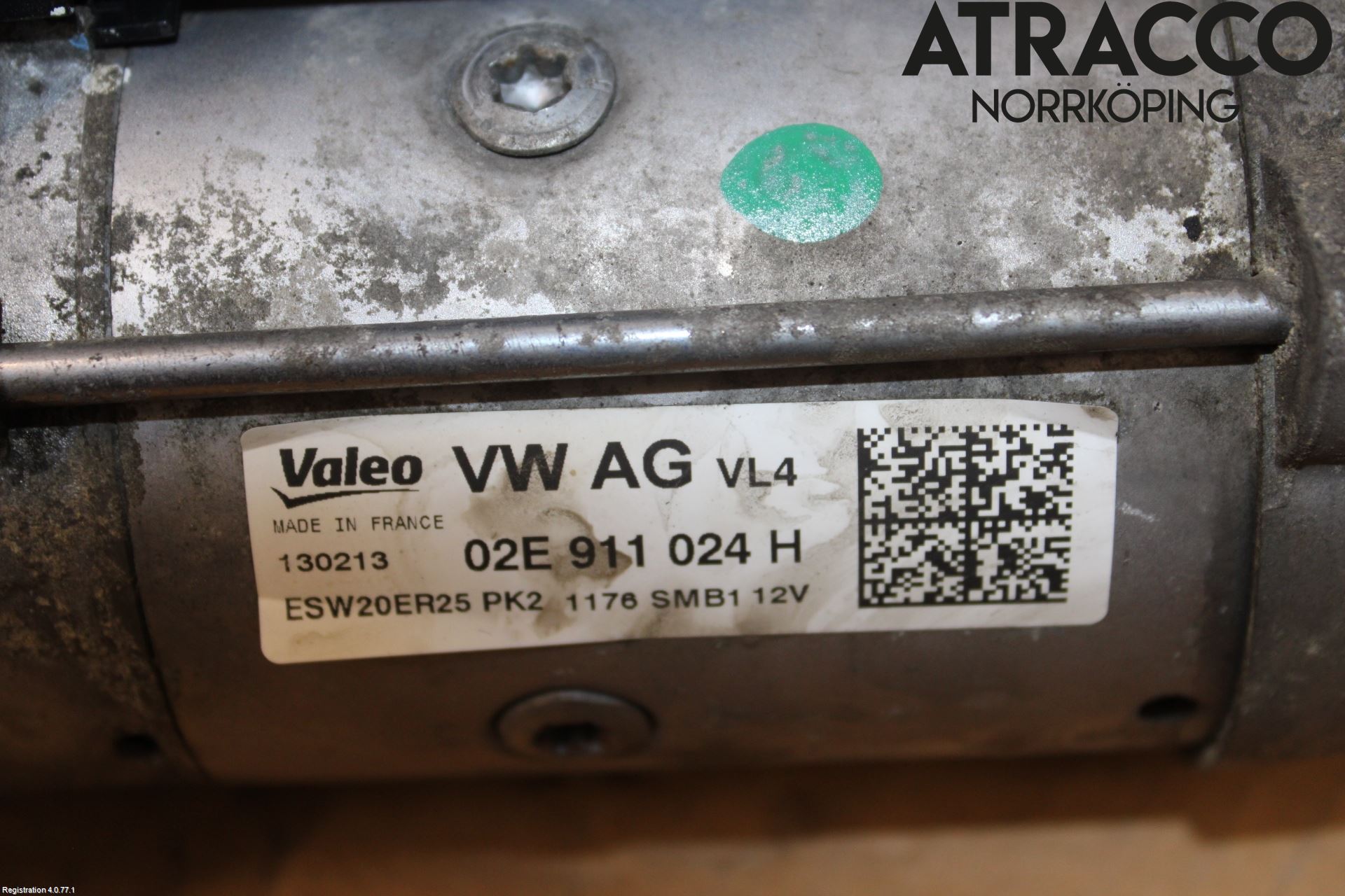Volkswagen VW TOURAN 10-15 Startmotor Diesel