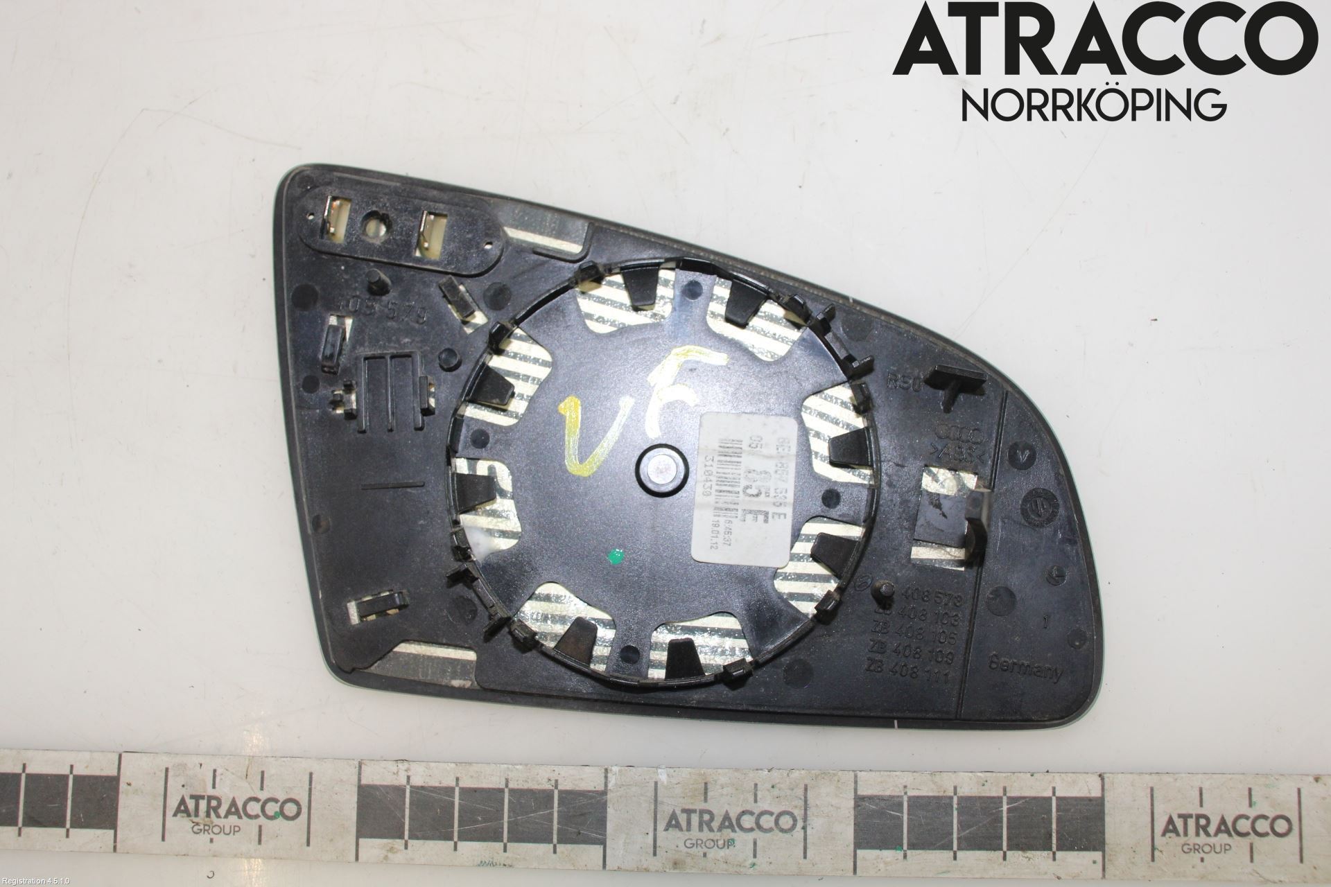 Audi A3/S3 05-13 Spegelglas Vä