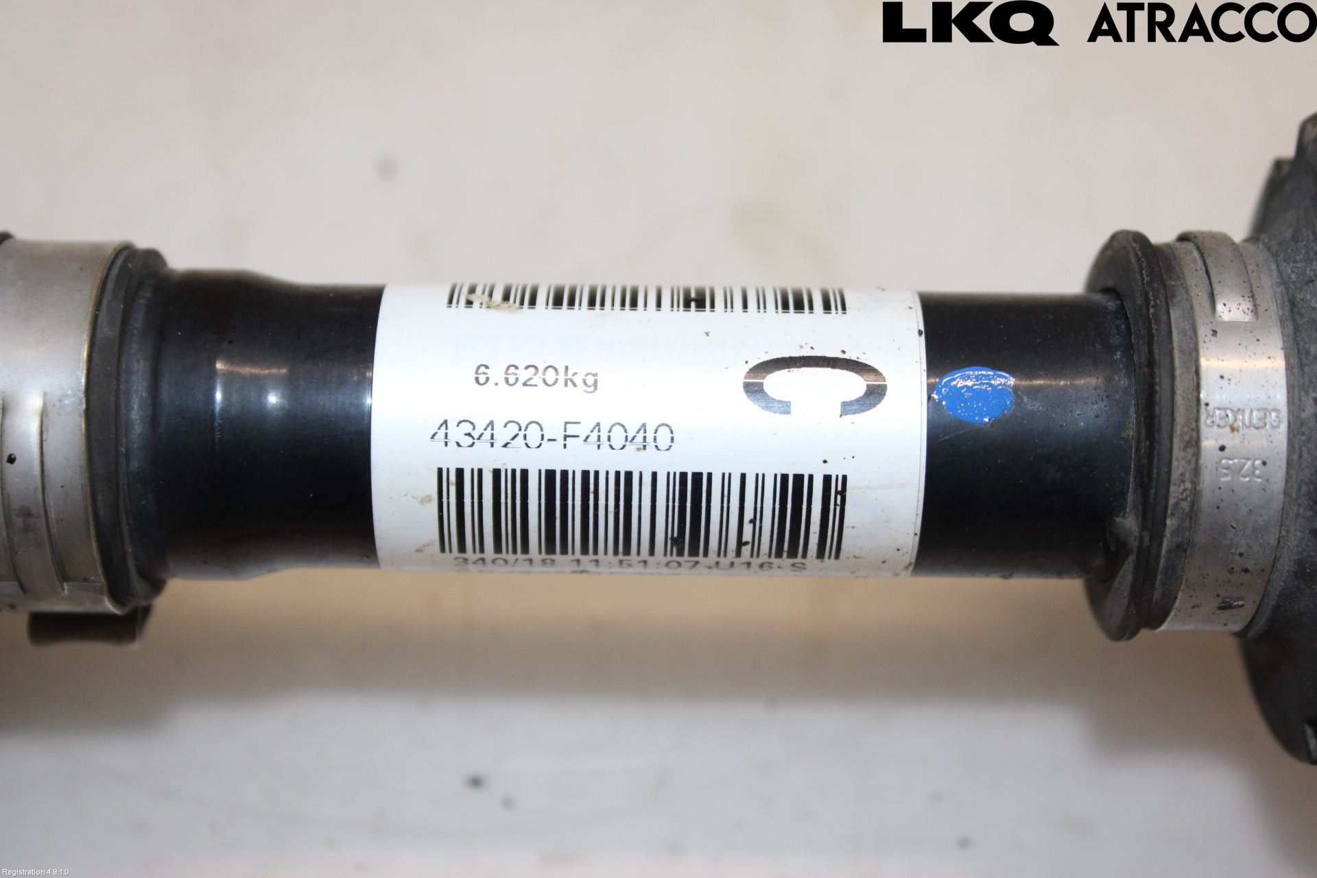 Toyota C-HR 16-23 Drivaxel Fram Vänster