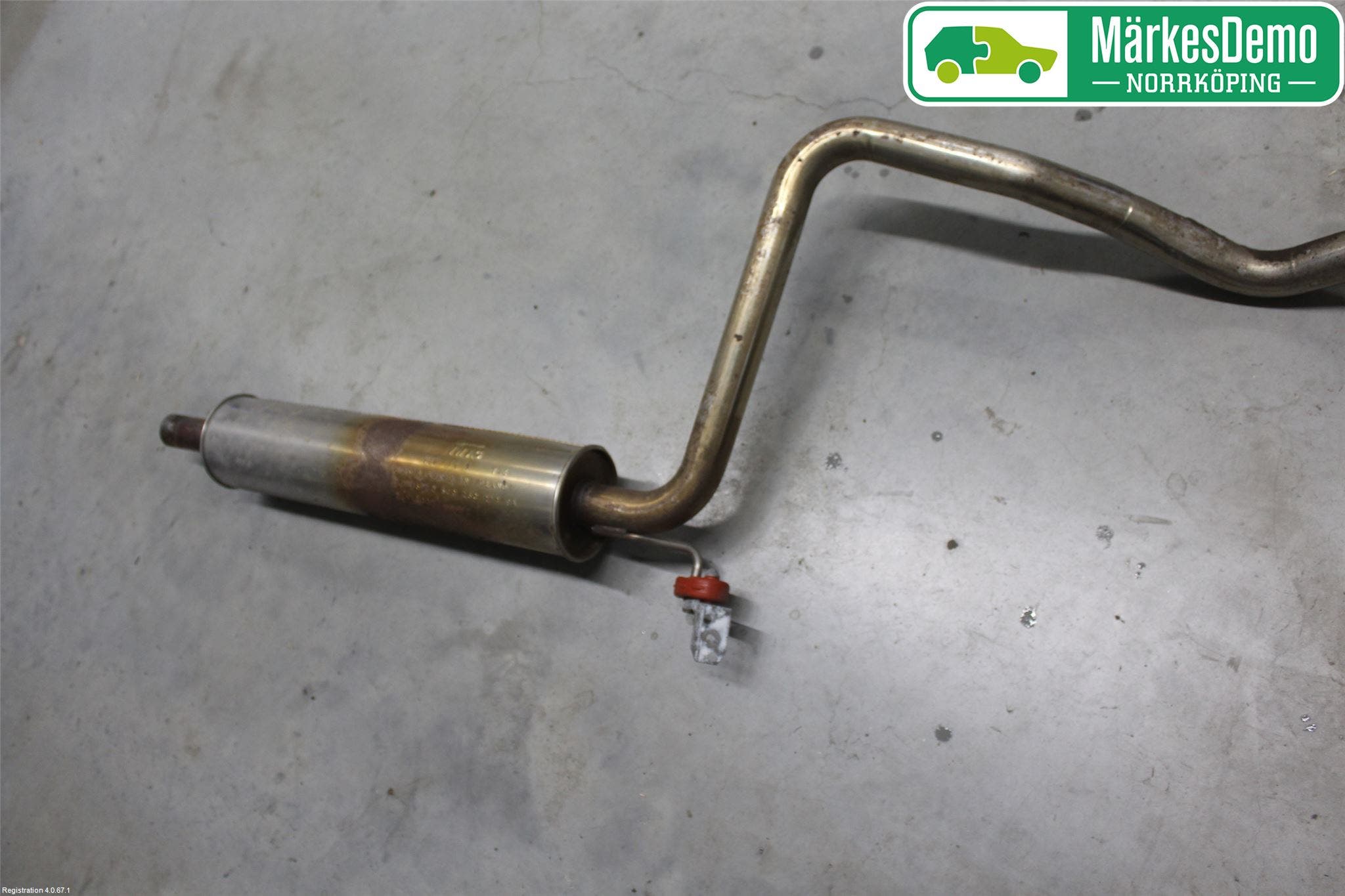 Volkswagen VW GOLF / E-GOLF VII 13-20 Avgas Halvsats