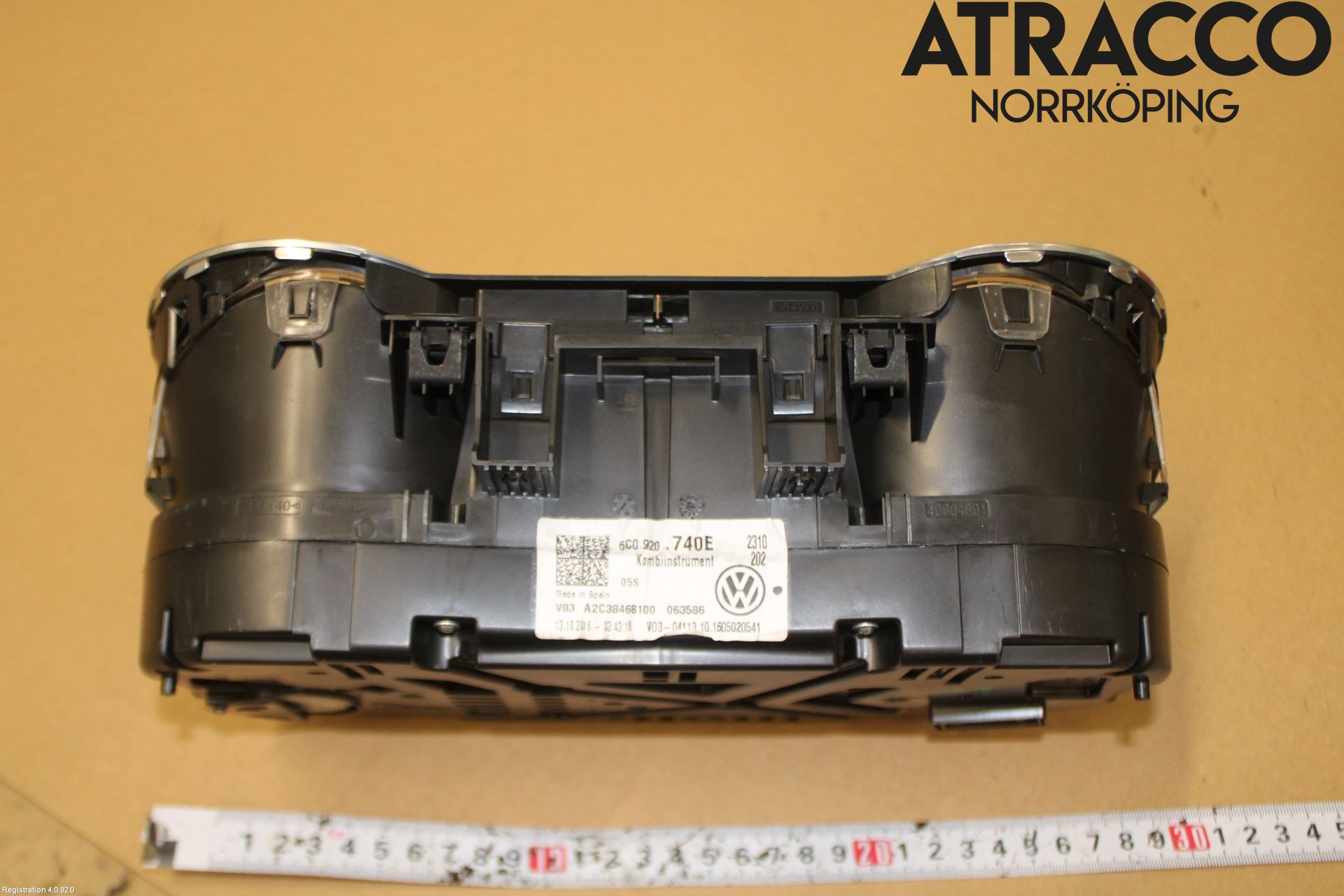 Volkswagen VW POLO 10-17 Instrument Komb