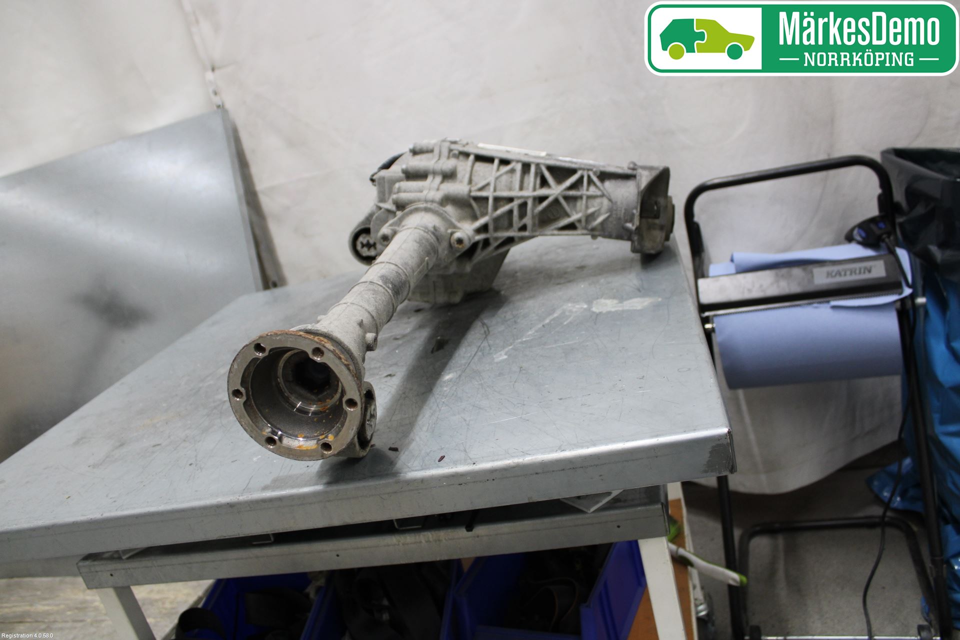 Volkswagen VW AMAROK 2H 10-22 Framvagn Diffrential