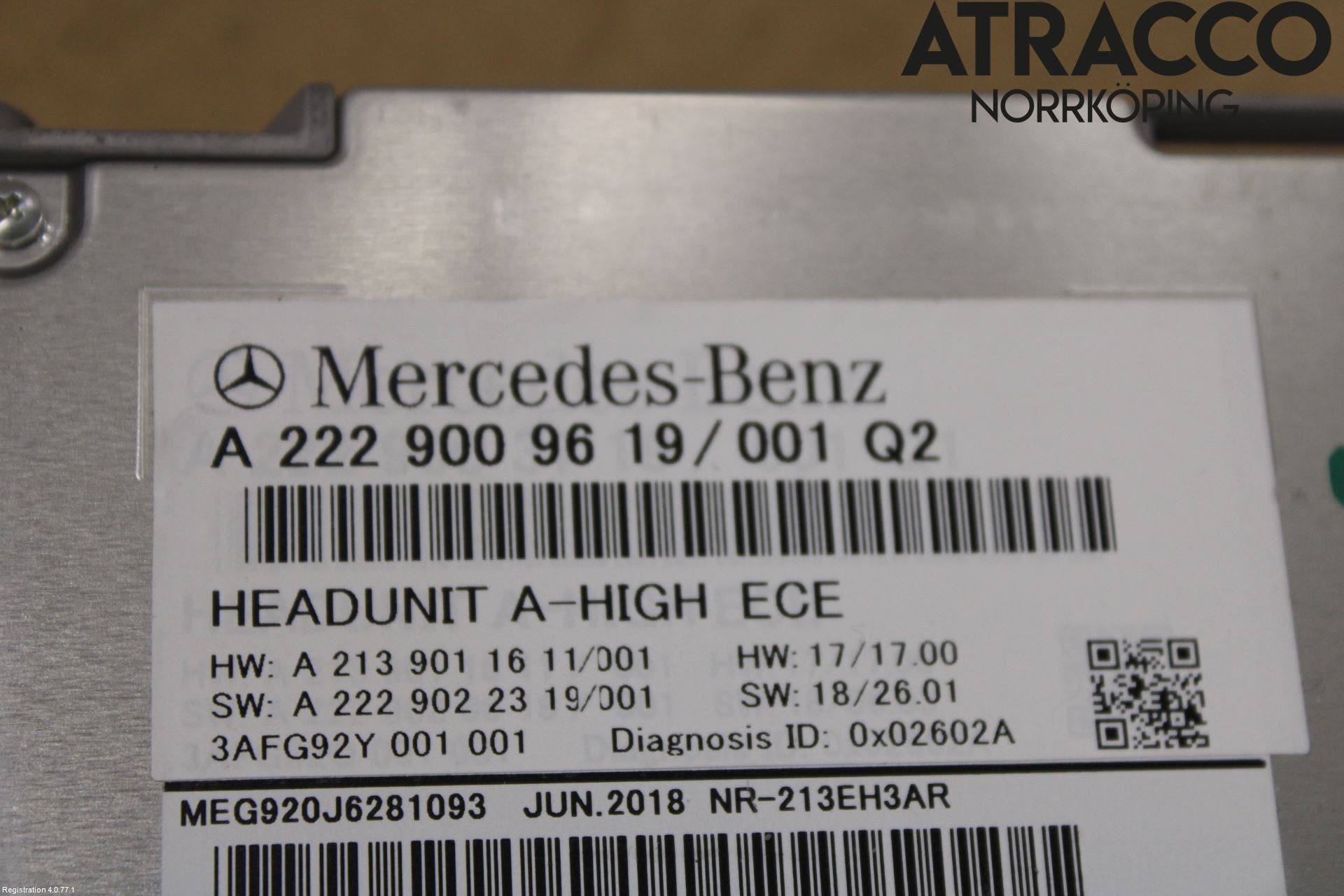 Mercedes-Benz MB C-KLASS (W205) 14-21 Cd Radio - Multimediapanel