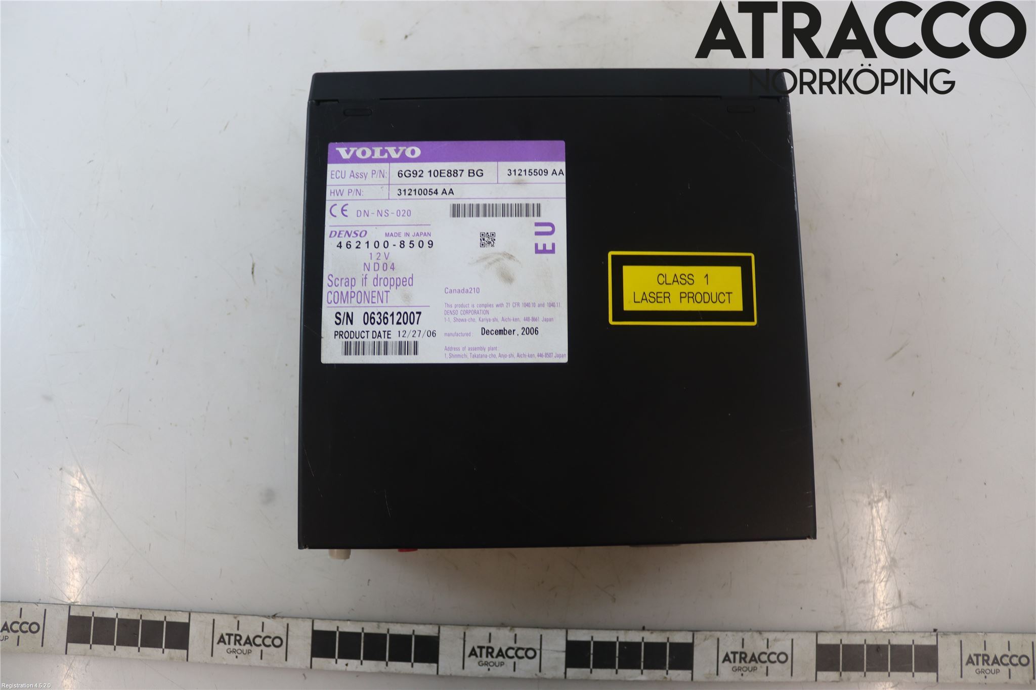 Volvo V70 08-13 Cd Radio - Multimediapanel
