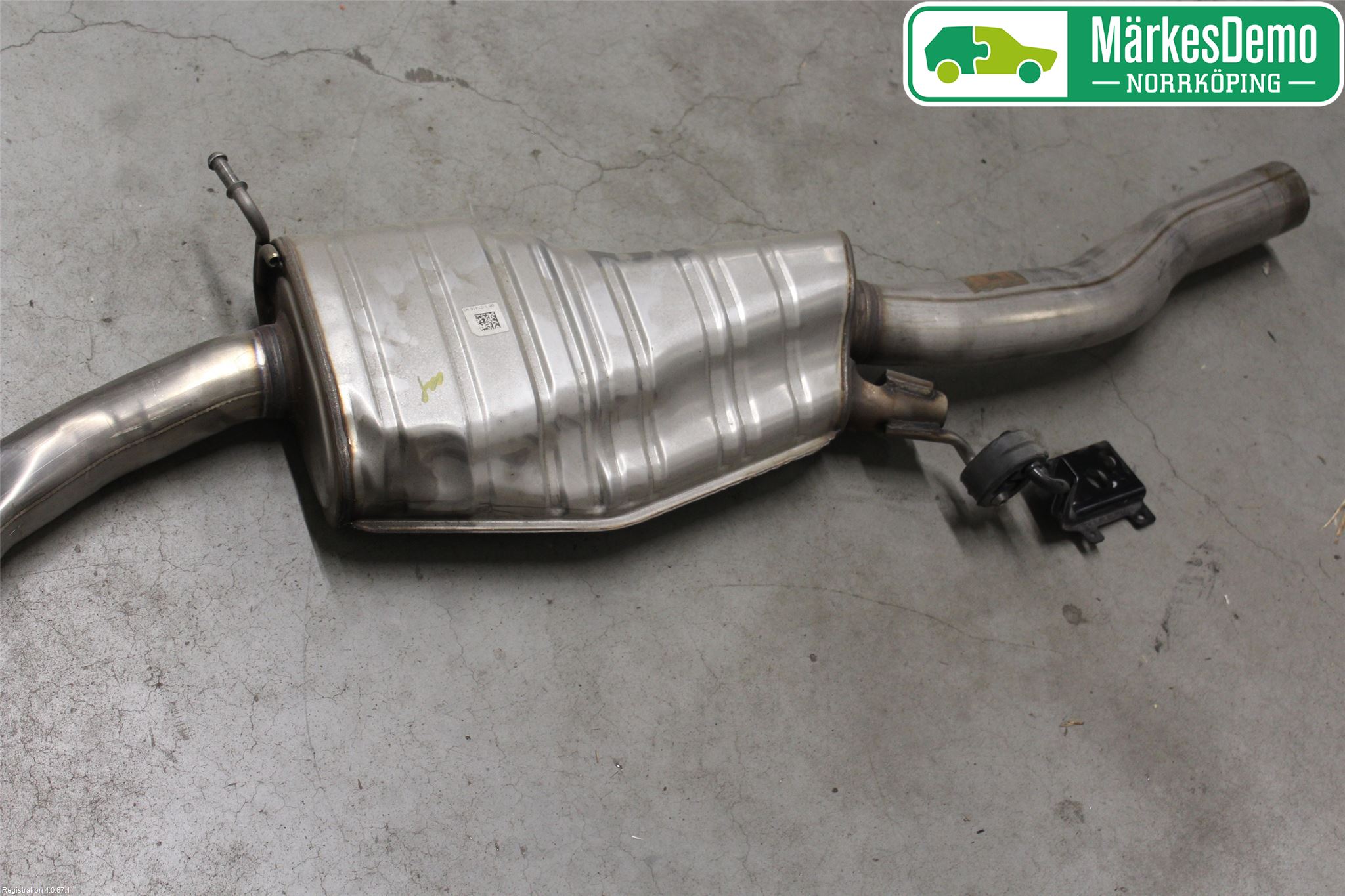 Audi A4/S4 B9 16-19 Avgas Halvsats