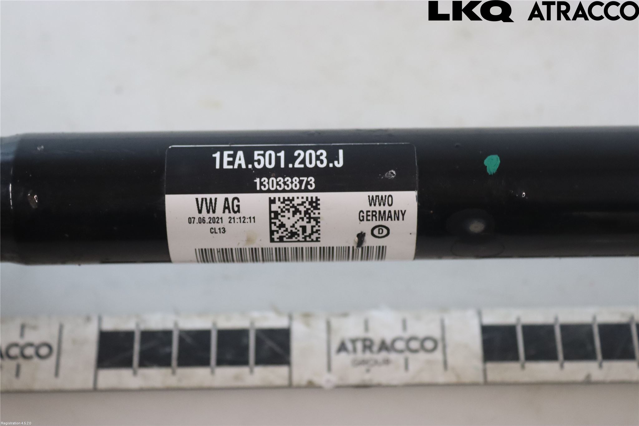 Volkswagen VW ID.4 21- Drivaxel Bak Vänster