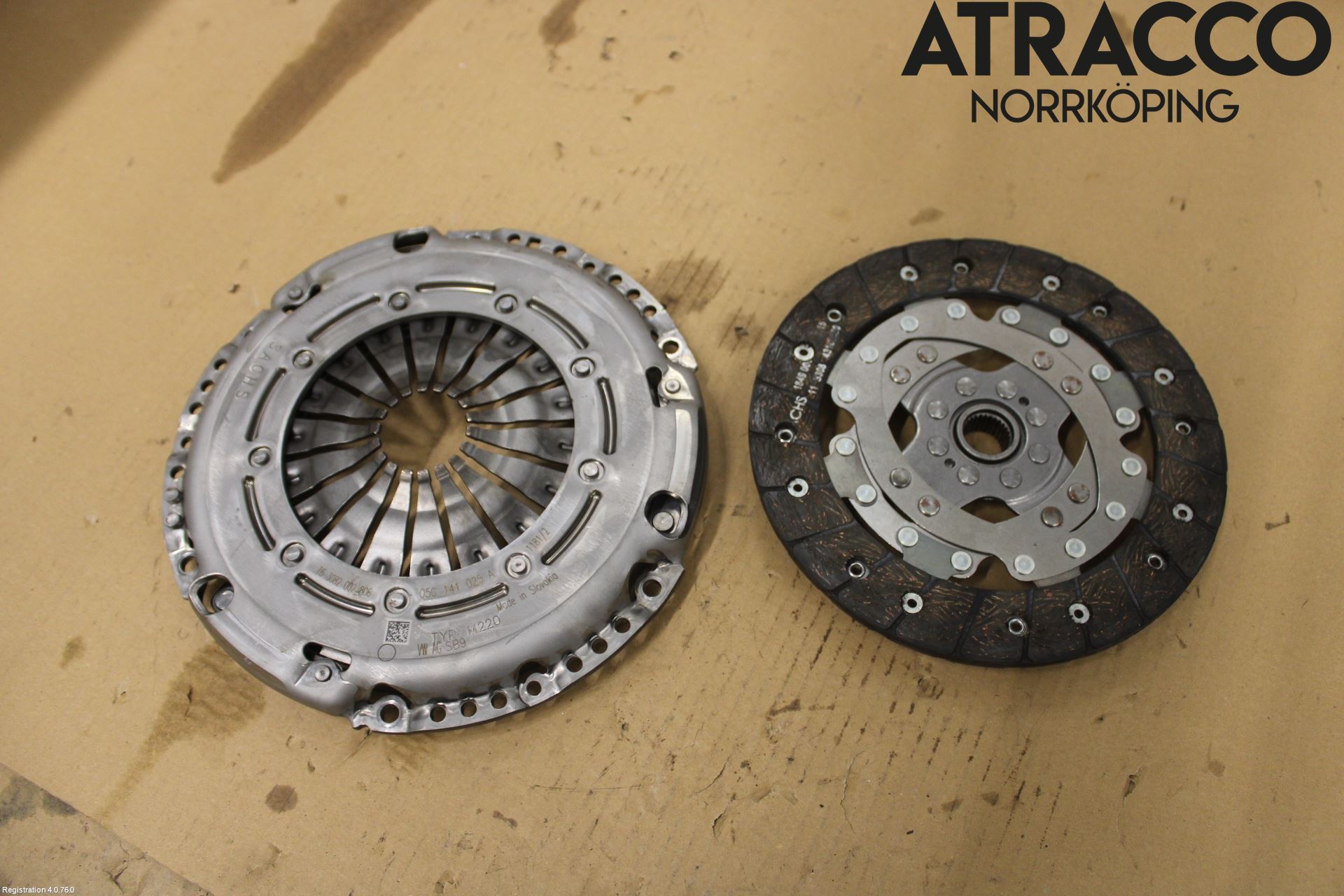 Seat LEON 20- Koppling-Lamell