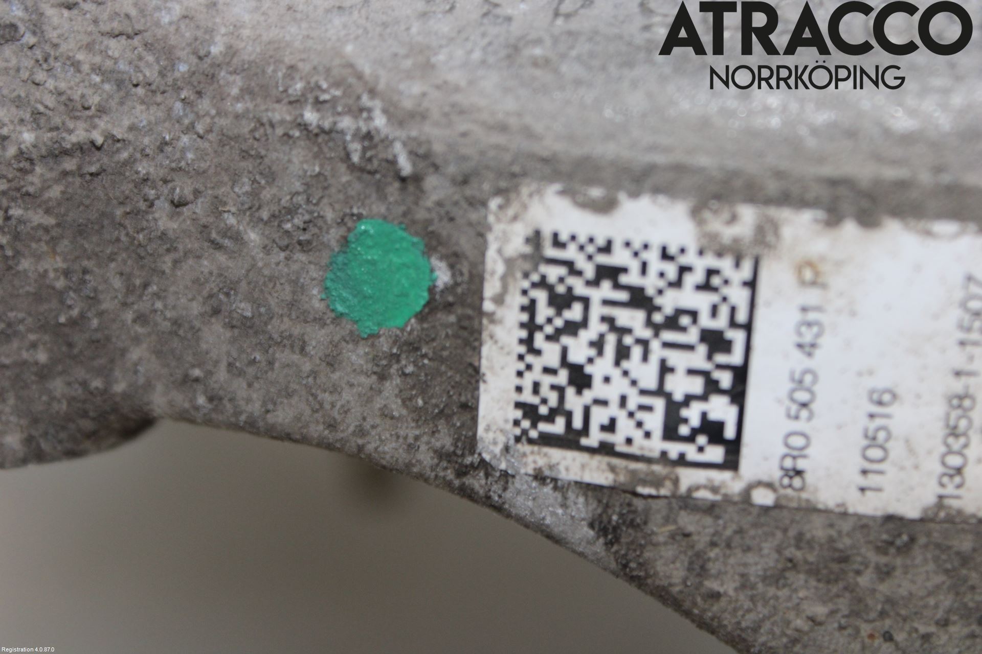 Audi Q5 09-16 Hjullagerhus-Spindel Vä B