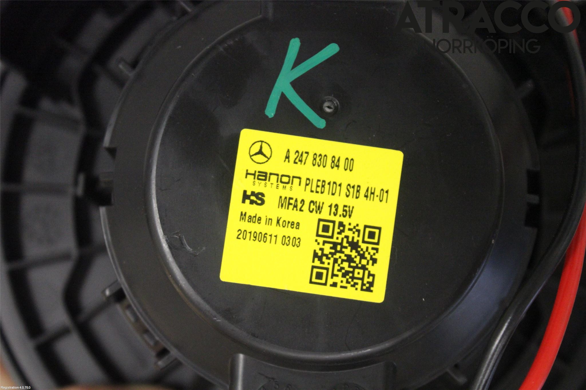 Mercedes-Benz MB A-KLASS (W177) 18- Värmefläkt