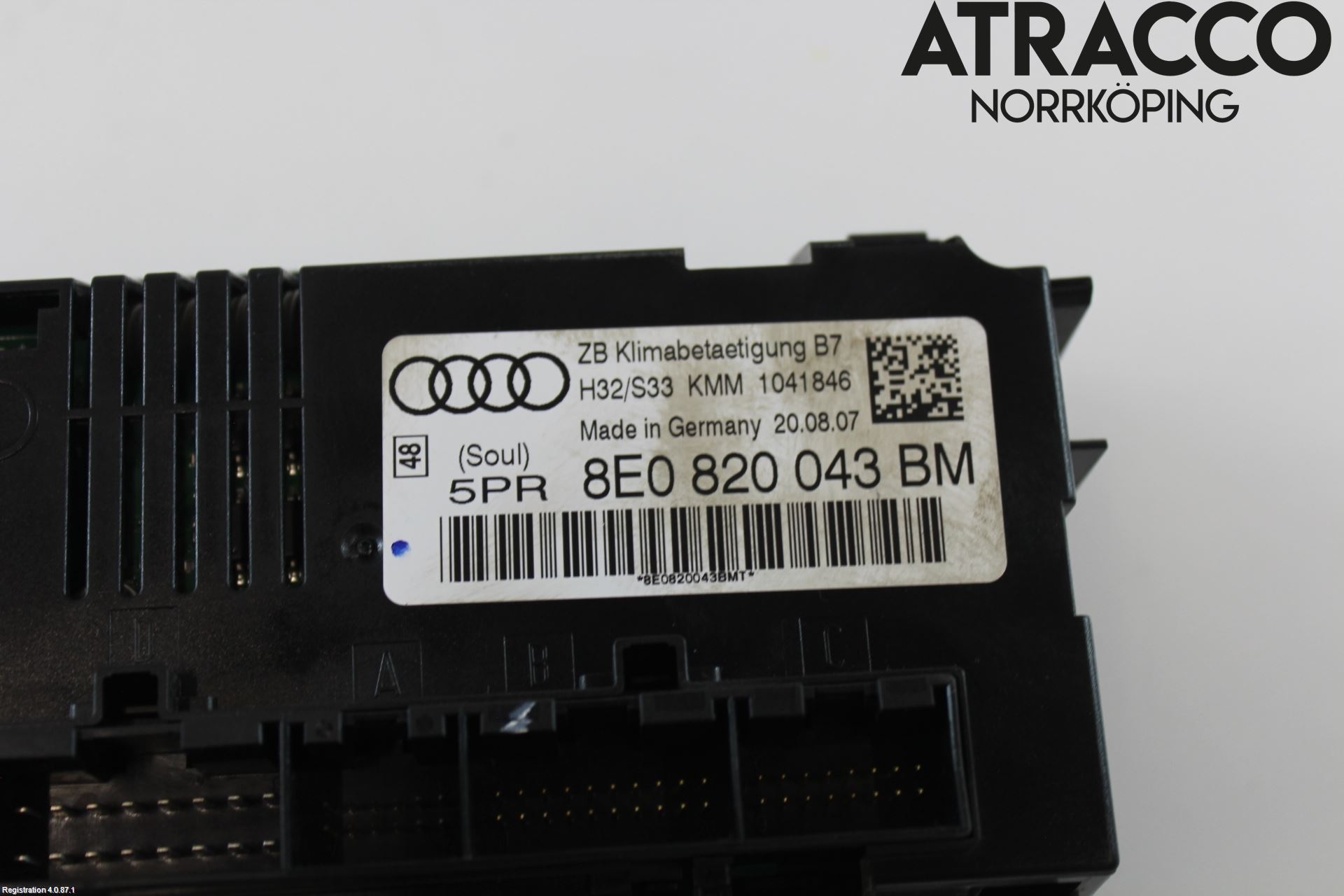 Audi A4/S4 05-07 Värmereglage