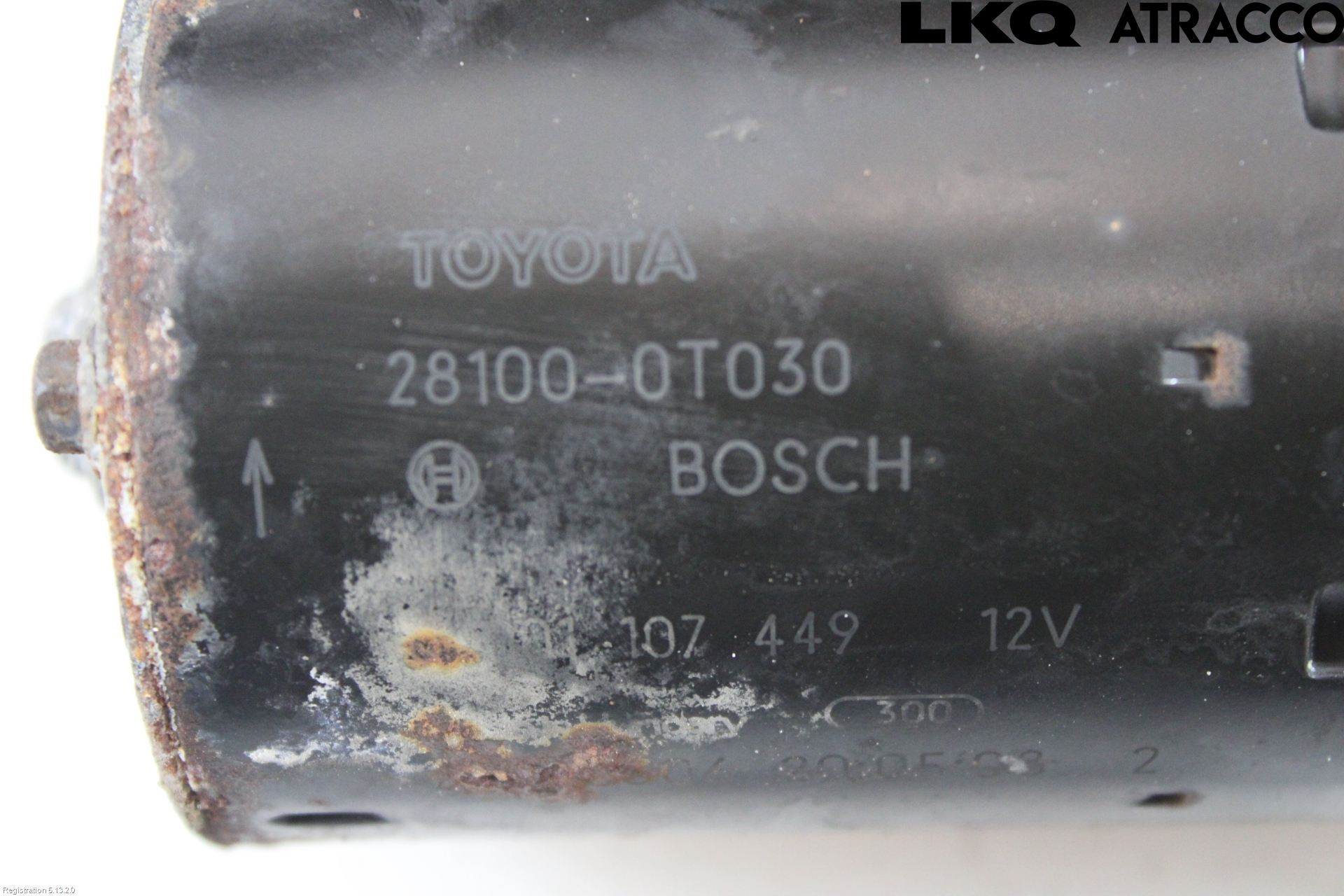 Toyota AURIS 10-12 Startmotor