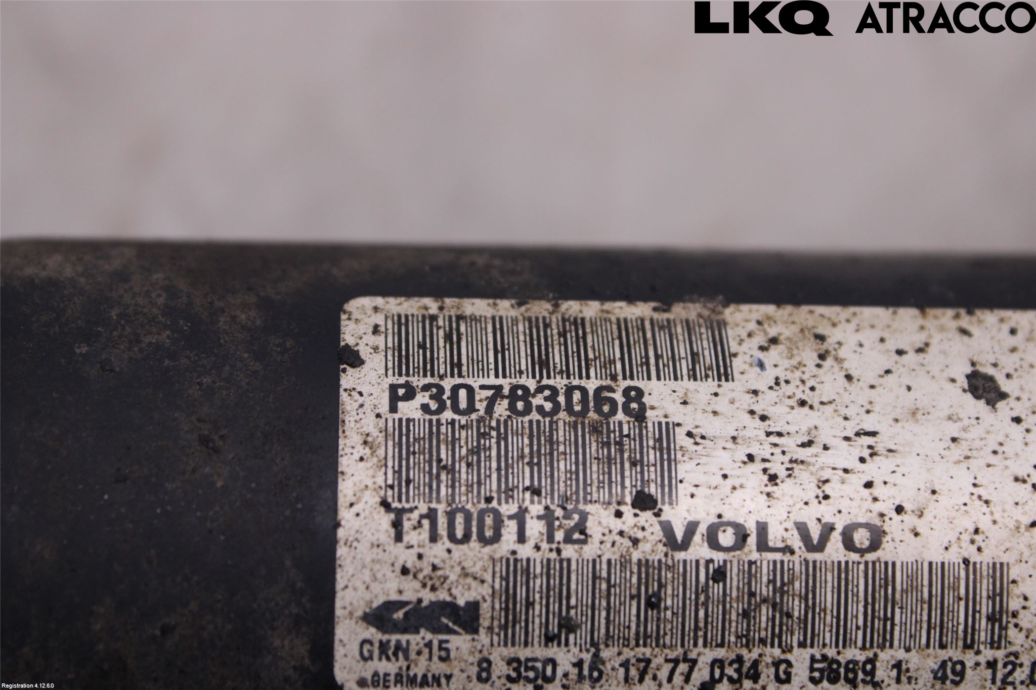 Volvo XC60 09-13 Drivaxel Fram Vänster