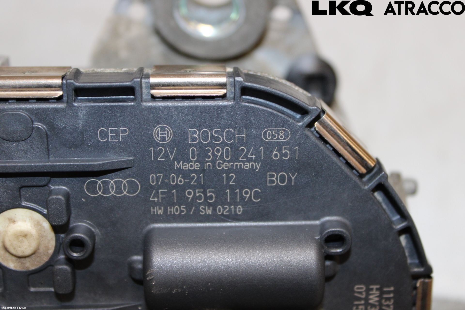 Audi A6/S6     05-11 Torkarmekanism Vindruta