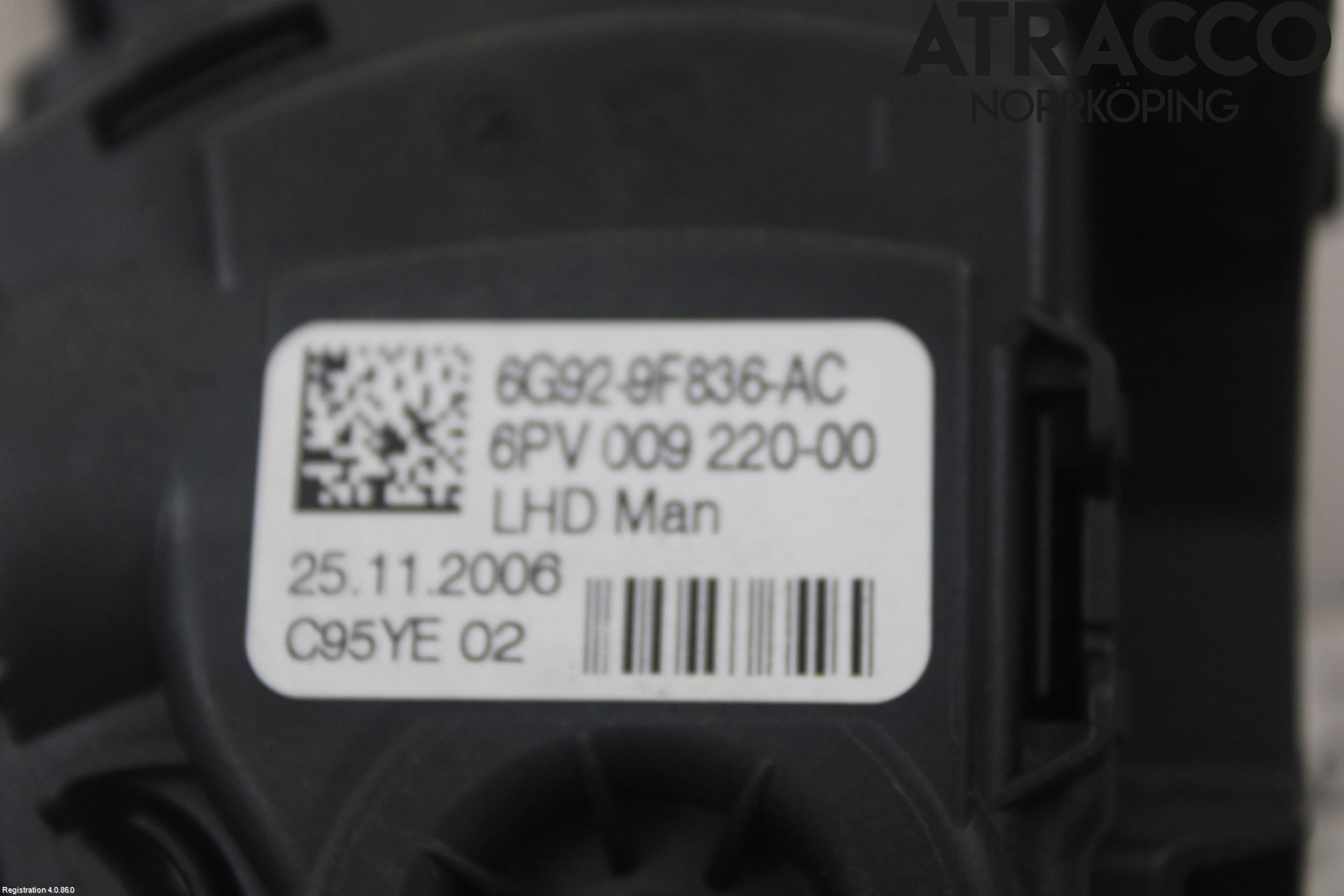 Volvo S80 07-13 Gaspedal