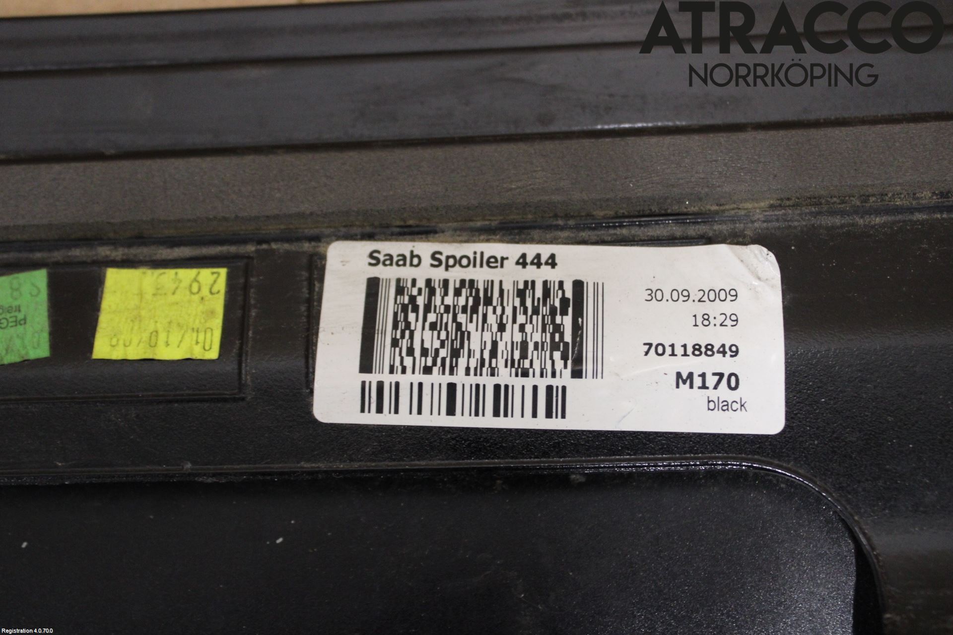 Saab 9-3 VER2/VER3 08-15 Spoiler Baklucka