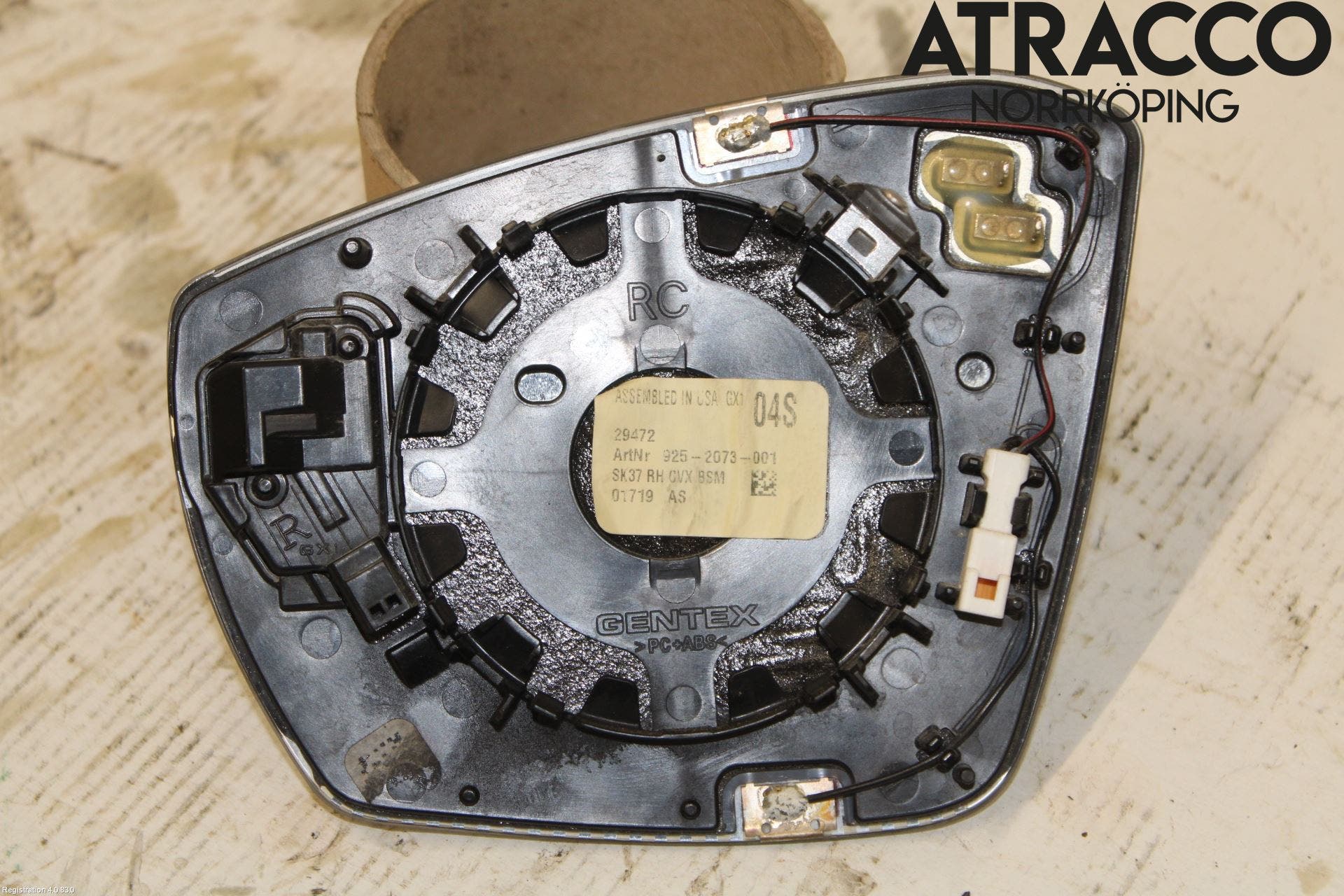 Skoda OCTAVIA (5E) 13-20 Spegelglas Hö