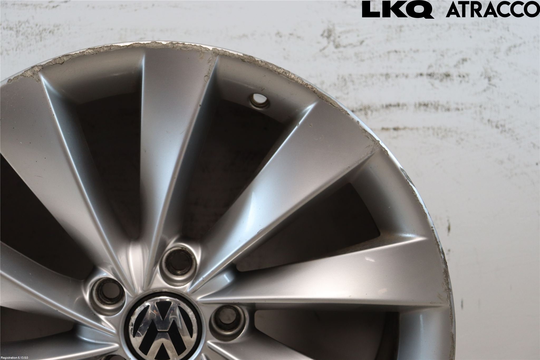 Volkswagen VW SCIROCCO 09-17 Fälg Aluminium