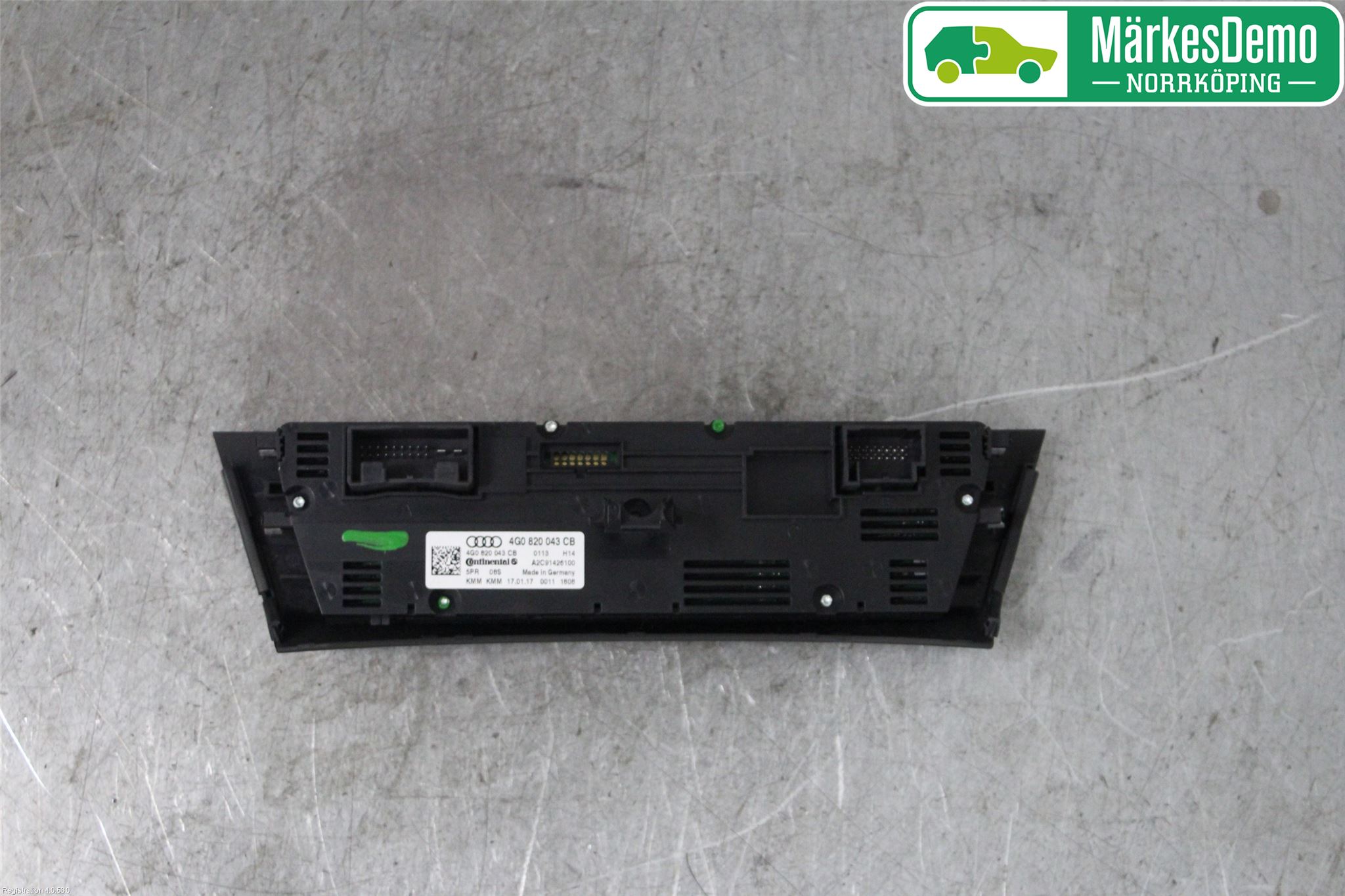 Audi A6/S6 4G 11-18 Värmereglage