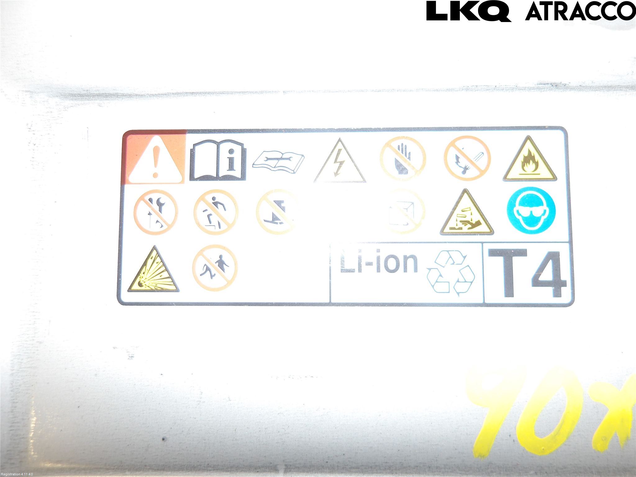 Toyota YARIS XP21 20- Batteri Högspänning