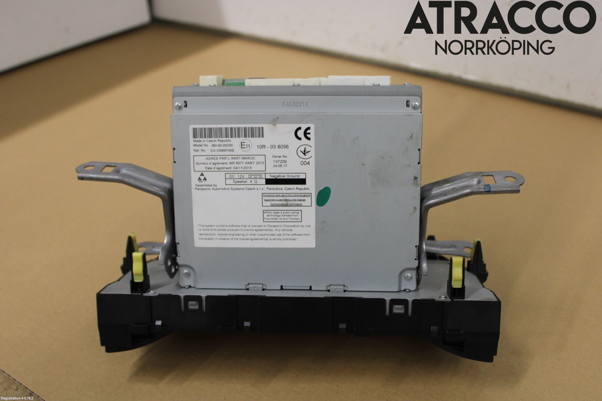 Toyota AVENSIS 16-18 Cd Radio - Multimediapanel