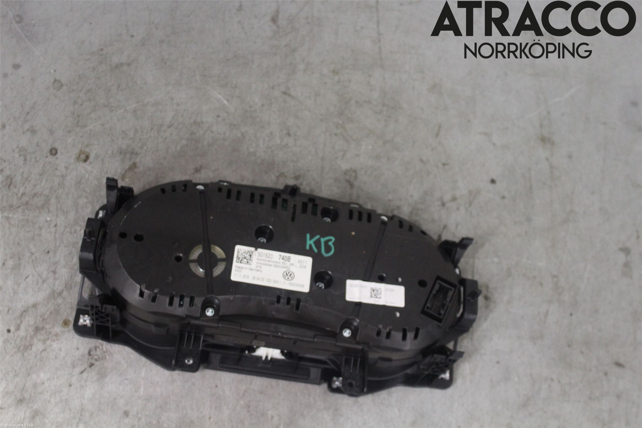 Volkswagen VW GOLF / E-GOLF VII 13-20 Instrument Komb