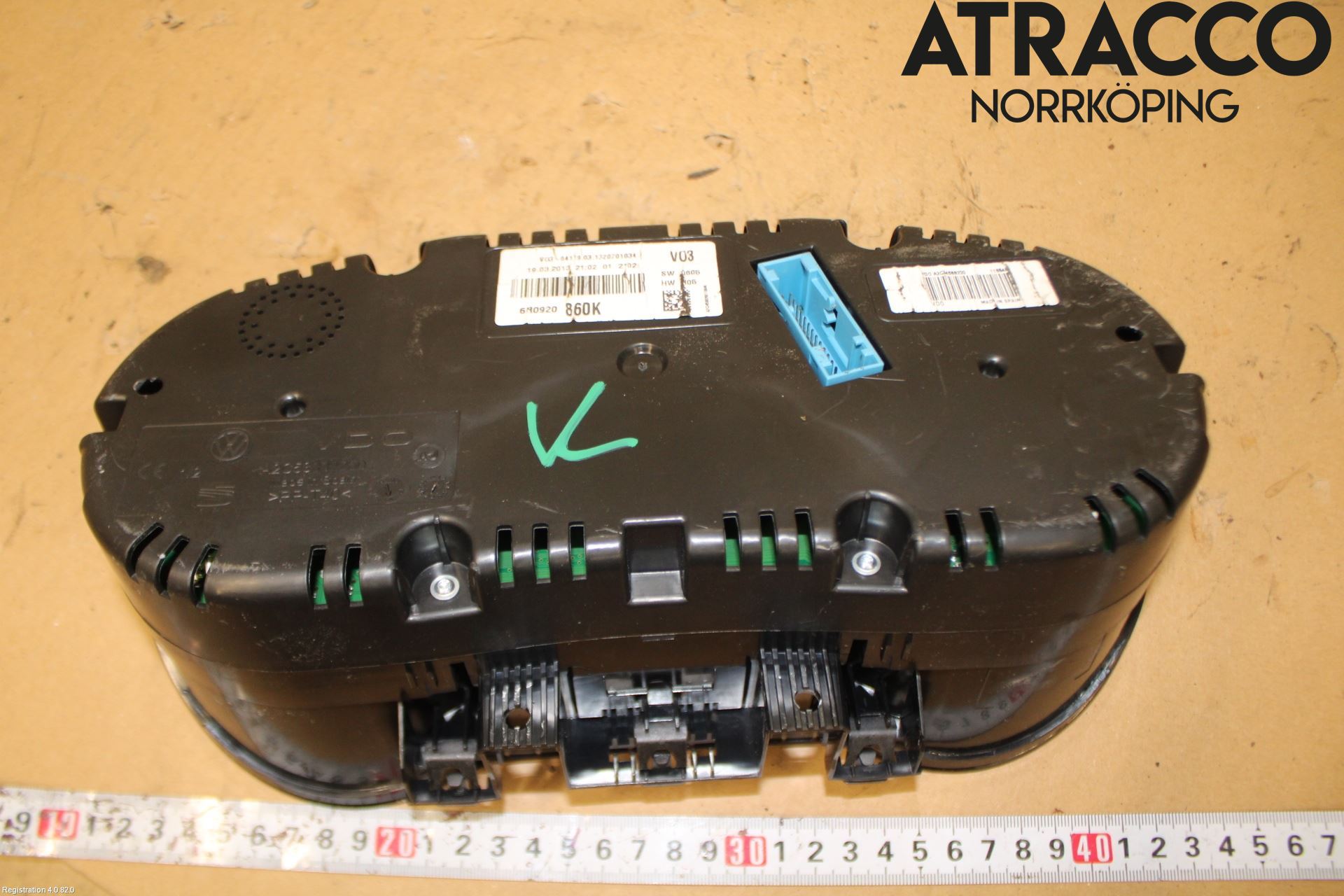 Volkswagen VW POLO 10-17 Instrument Komb