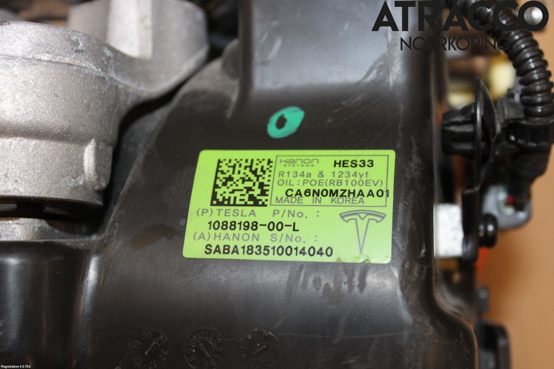 Tesla MODEL 3 17- Ac Kompressor