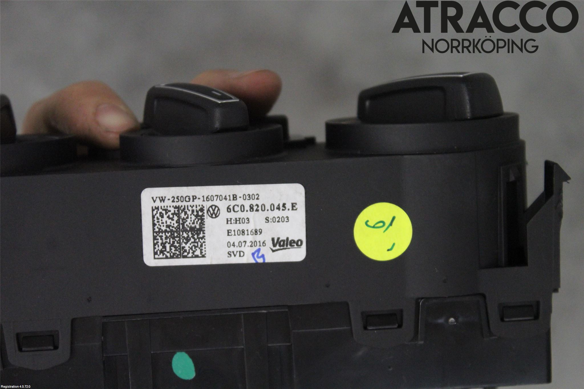 Volkswagen VW POLO 10-17 Värmereglage