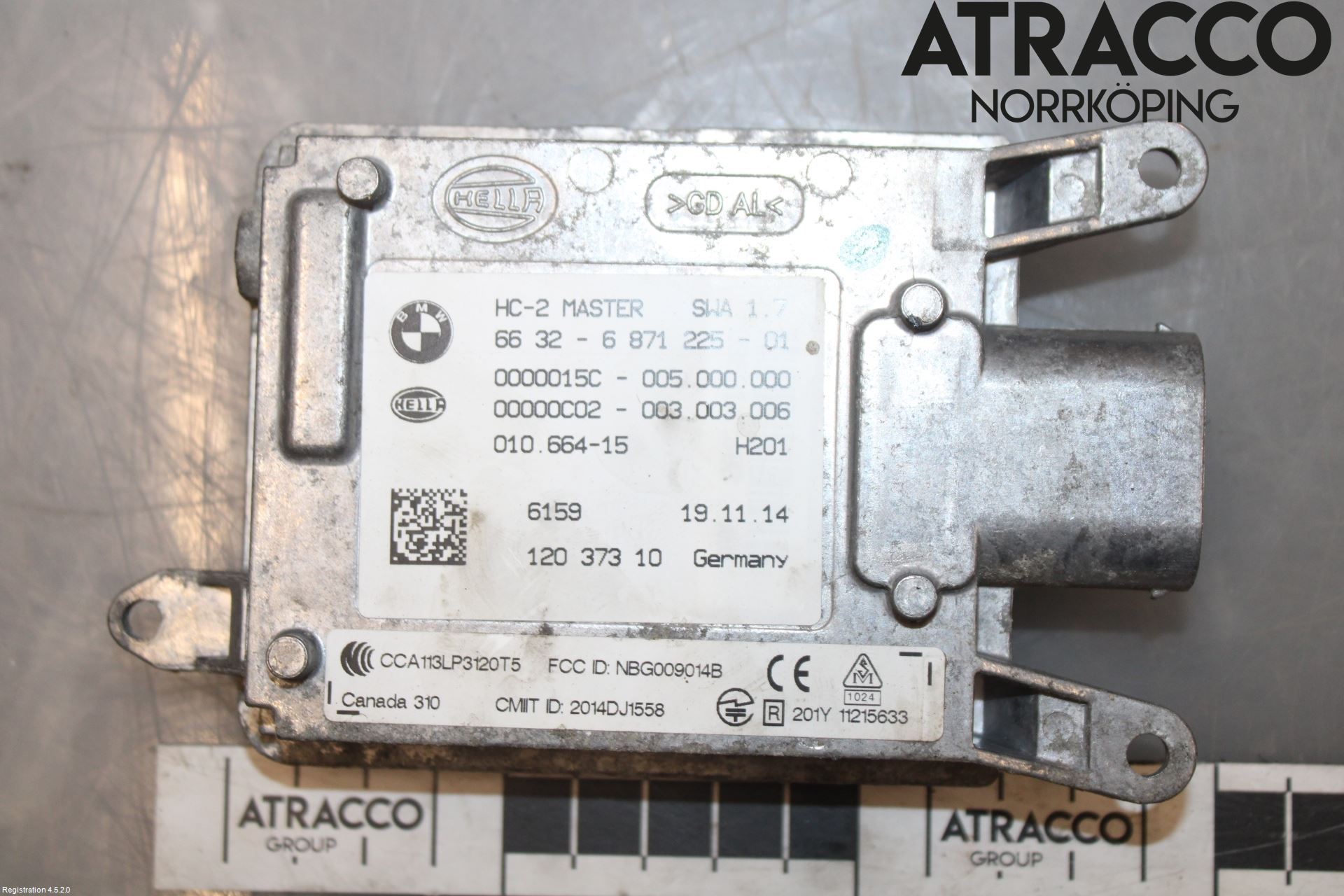 BMW 4 F36 Gran Coupé 14-20 Sensor Aktivt Kollisionsskydd