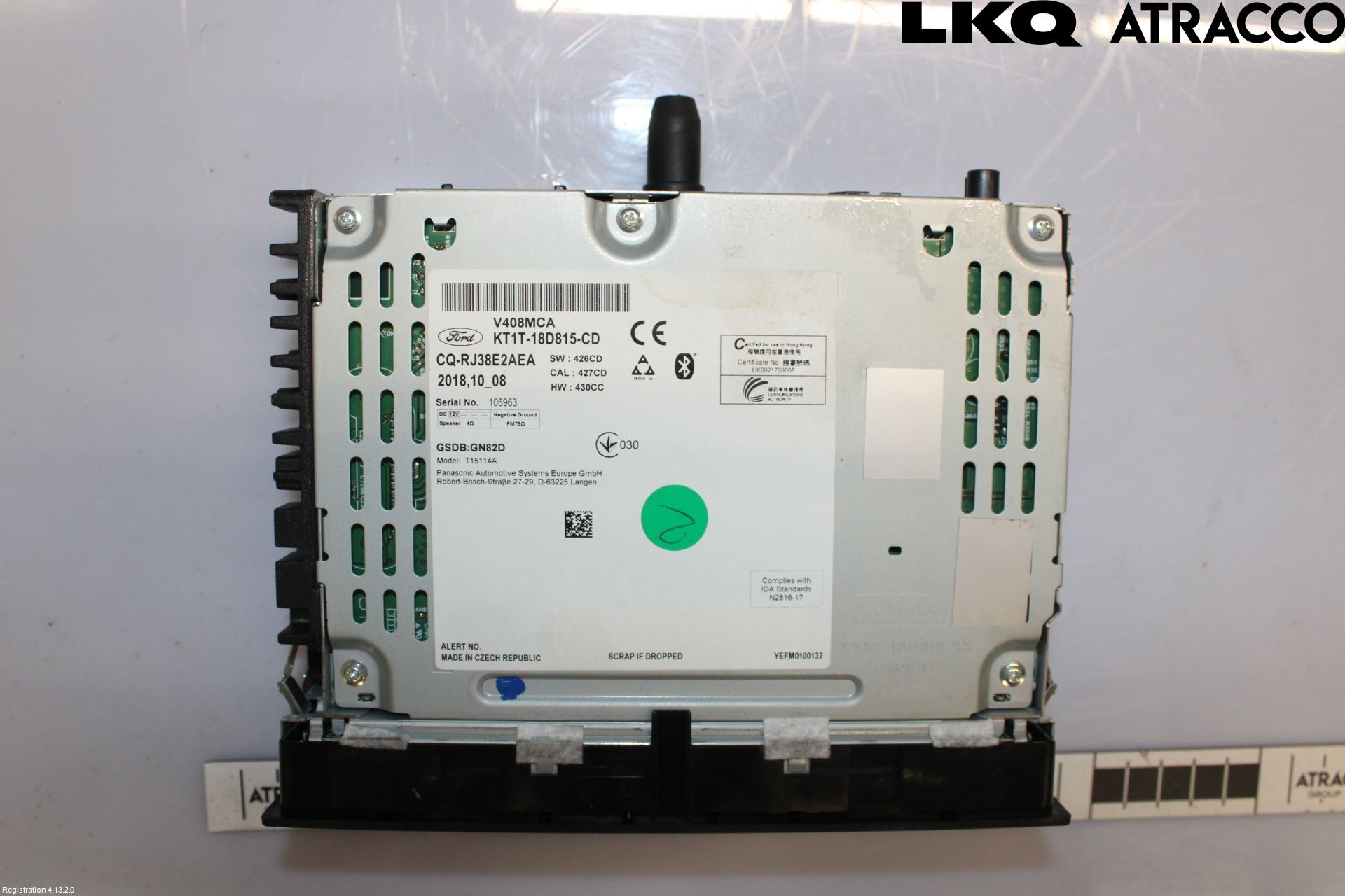 Ford TRANSIT/TOURNEO CONNECT 13-22 Cd Radio - Multimediapanel