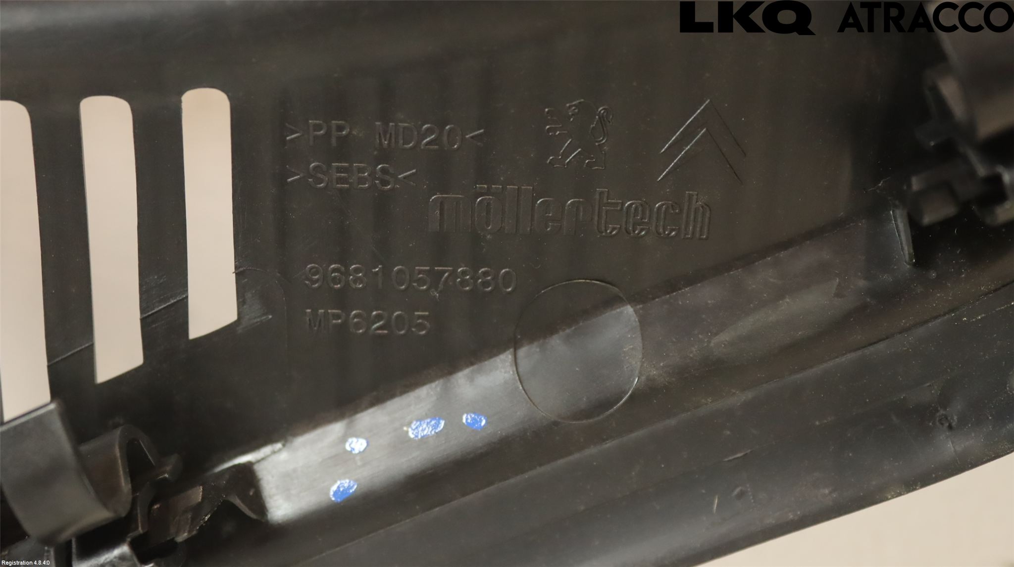 Citroen C5 08-17 Torpedplåt-Torpedplast