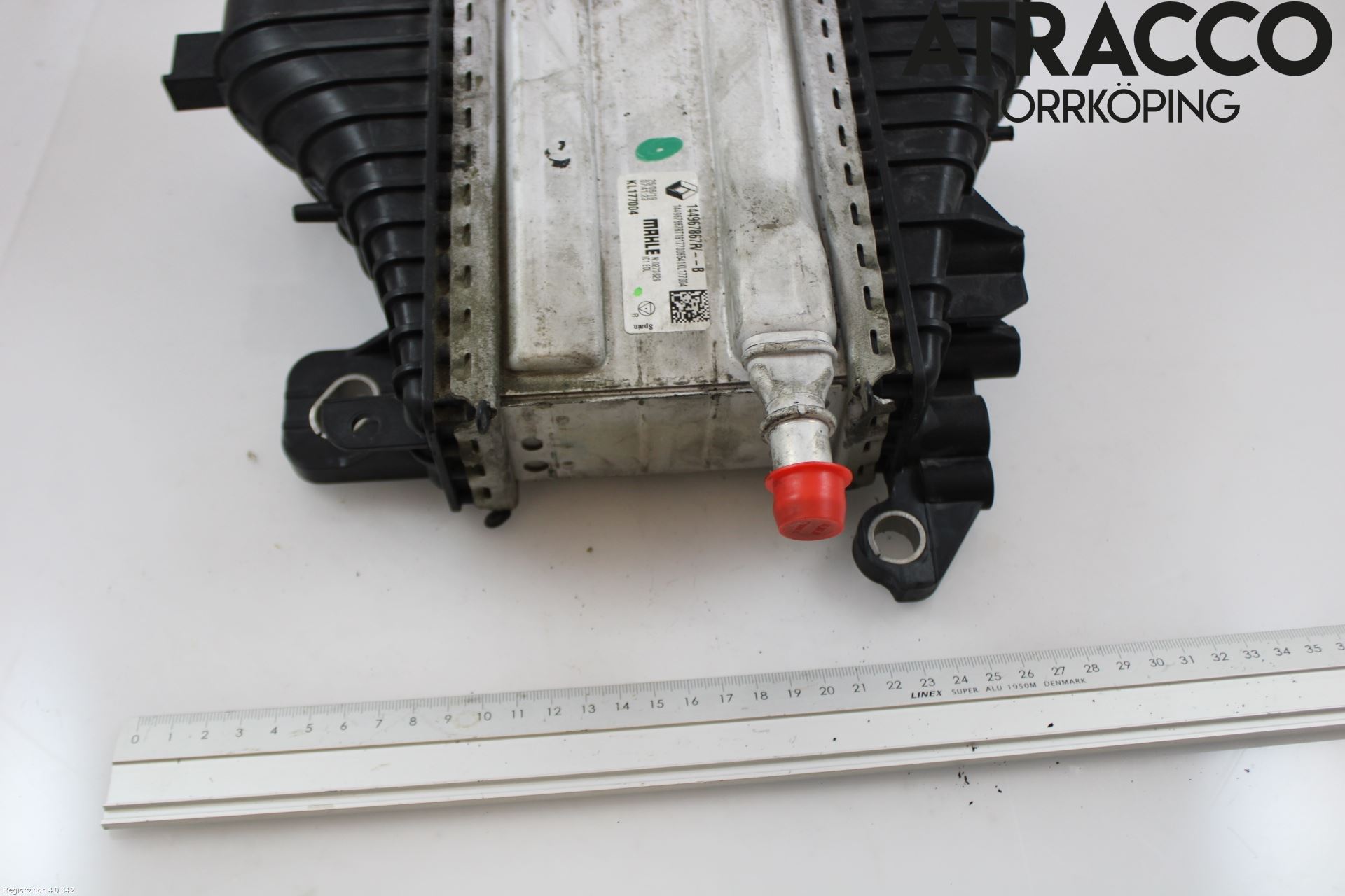 Renault MEGANE IV 16-23 Laddluft-Intercooler Kyl