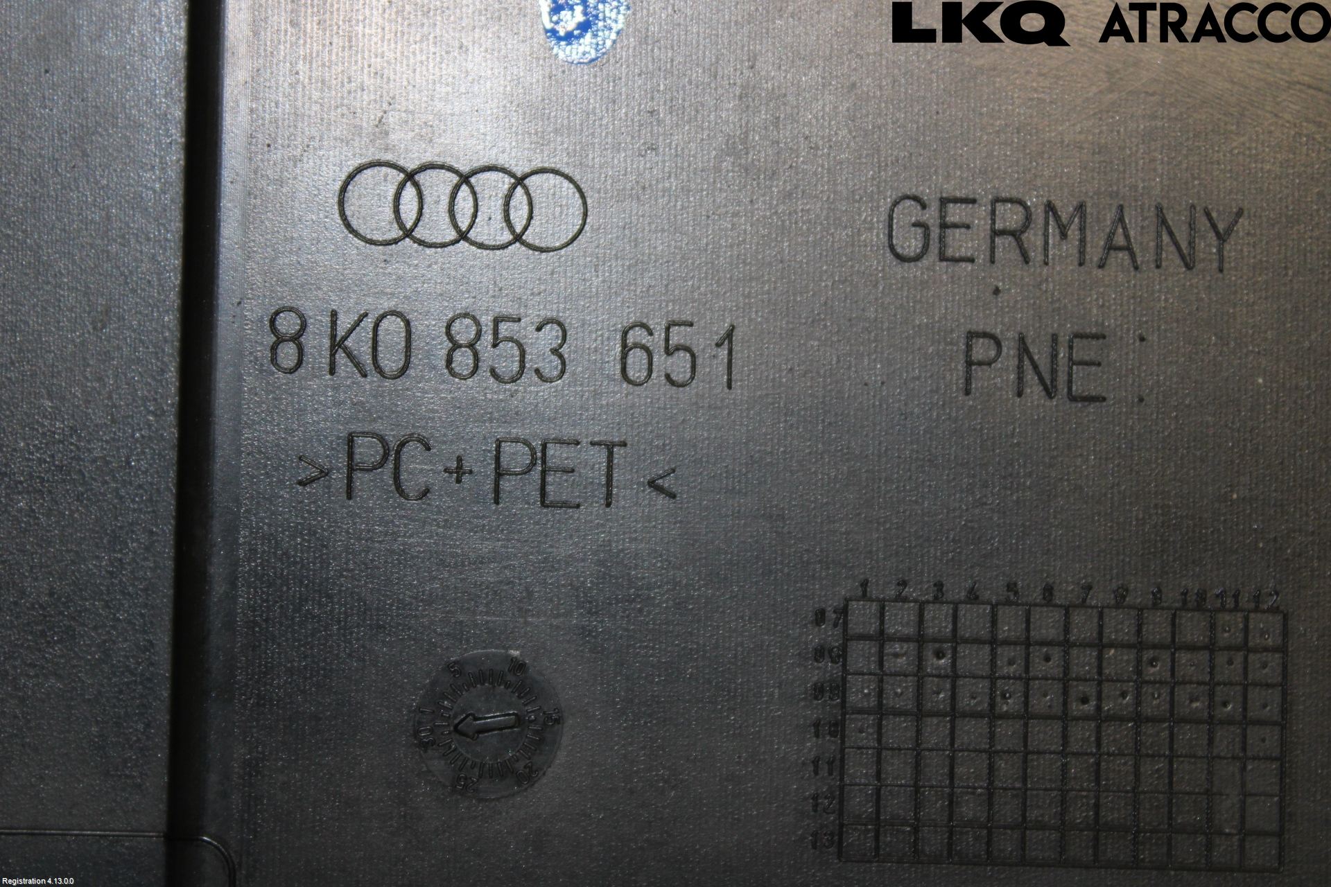 Audi A4/S4 08-11 Grill Komp