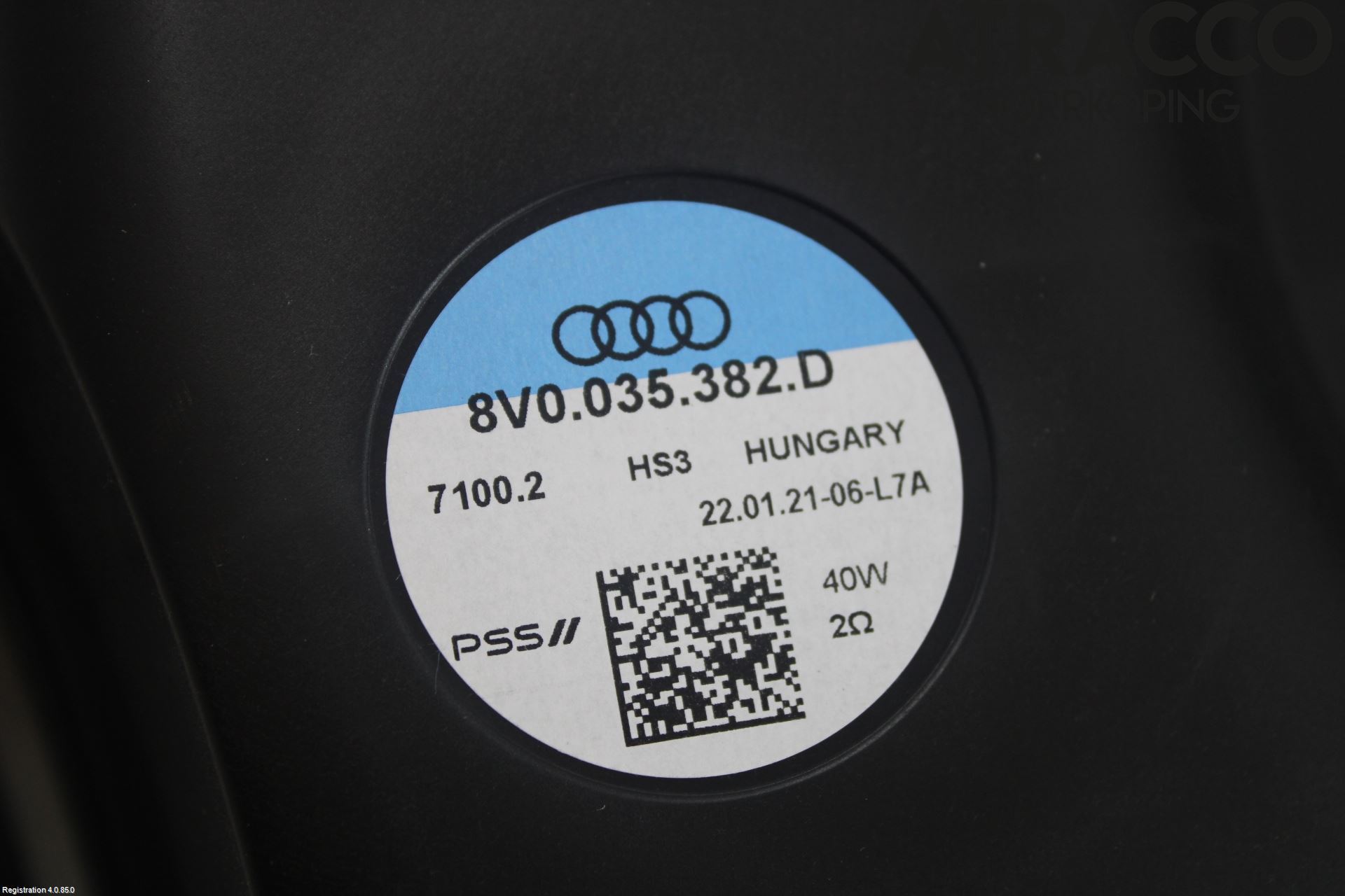 Audi Q2/SQ2 17- Högtalare