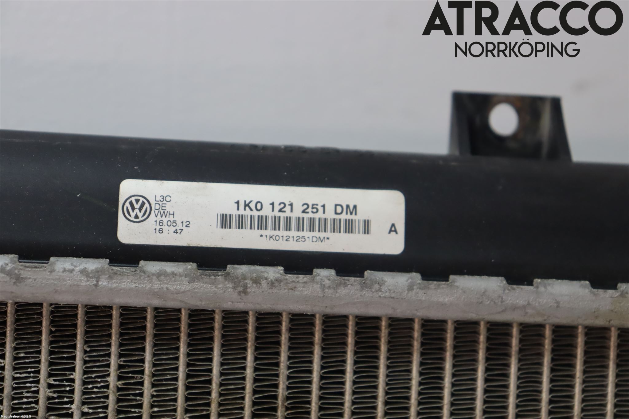 Volkswagen VW GOLF VI 09-13 Kylare Man