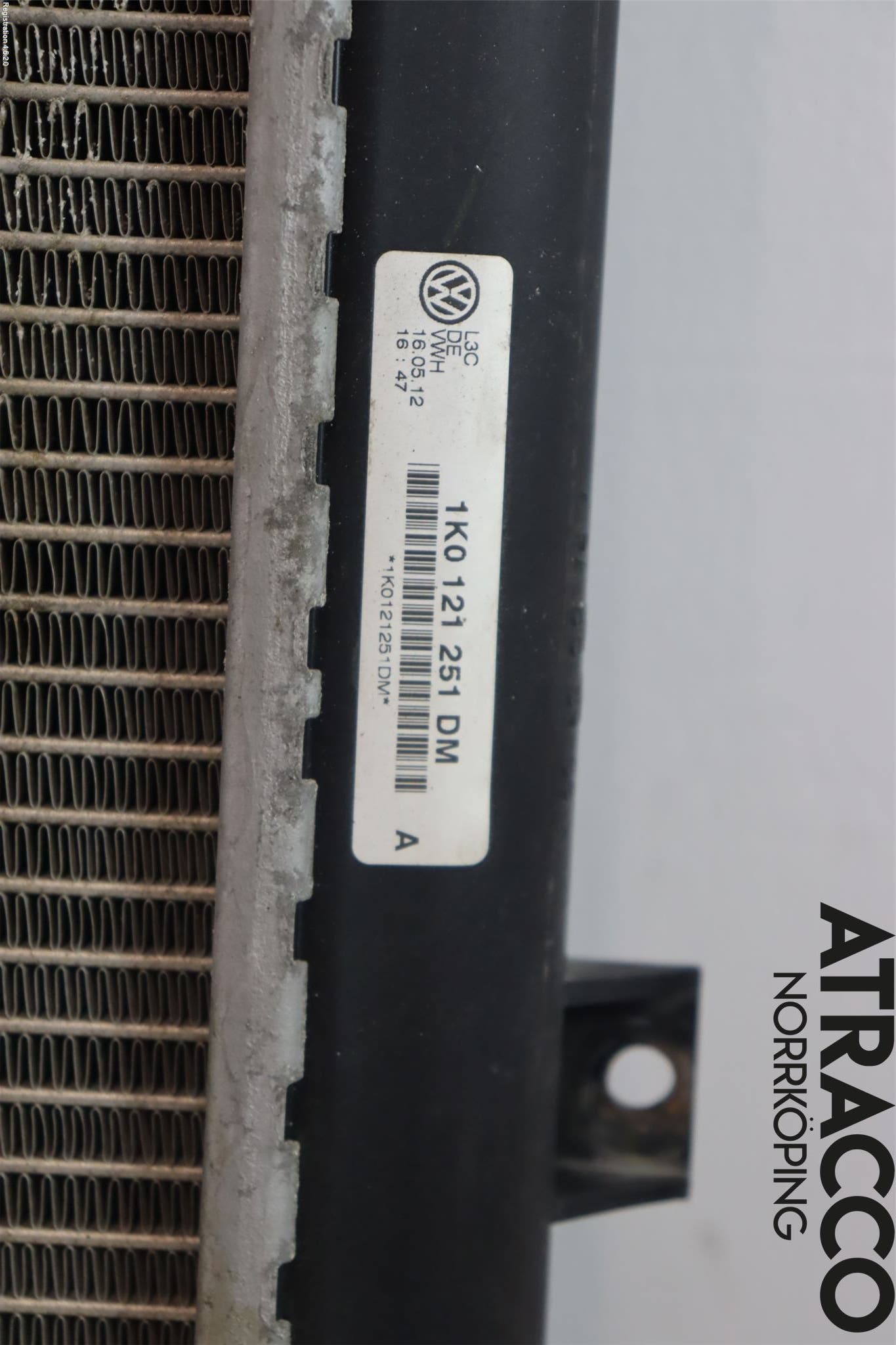 Volkswagen VW GOLF VI 09-13 Kylare Man