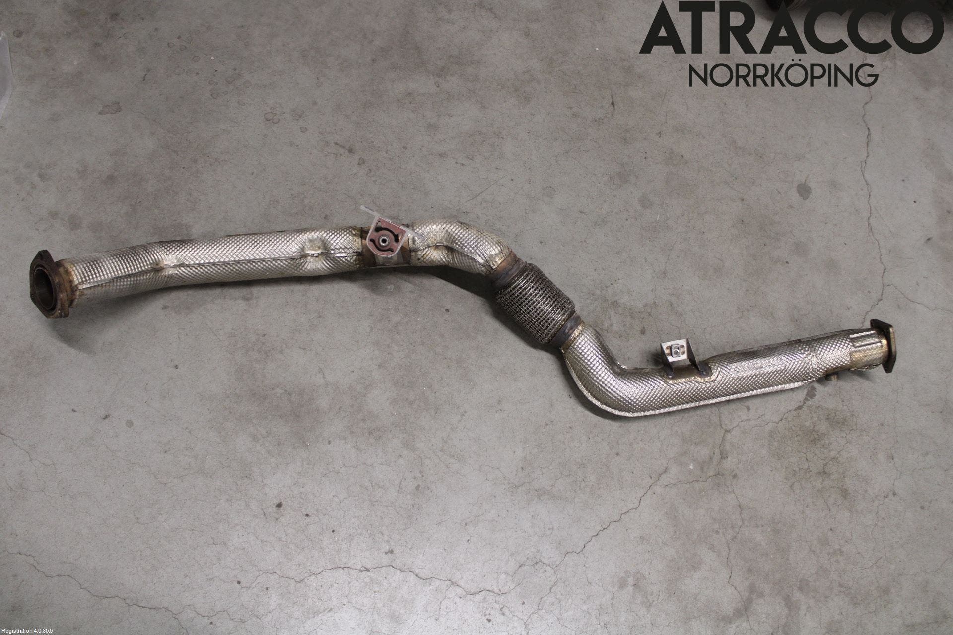 Audi Q5/SQ5 17- Avgasrör Främre-Mitt-Bak