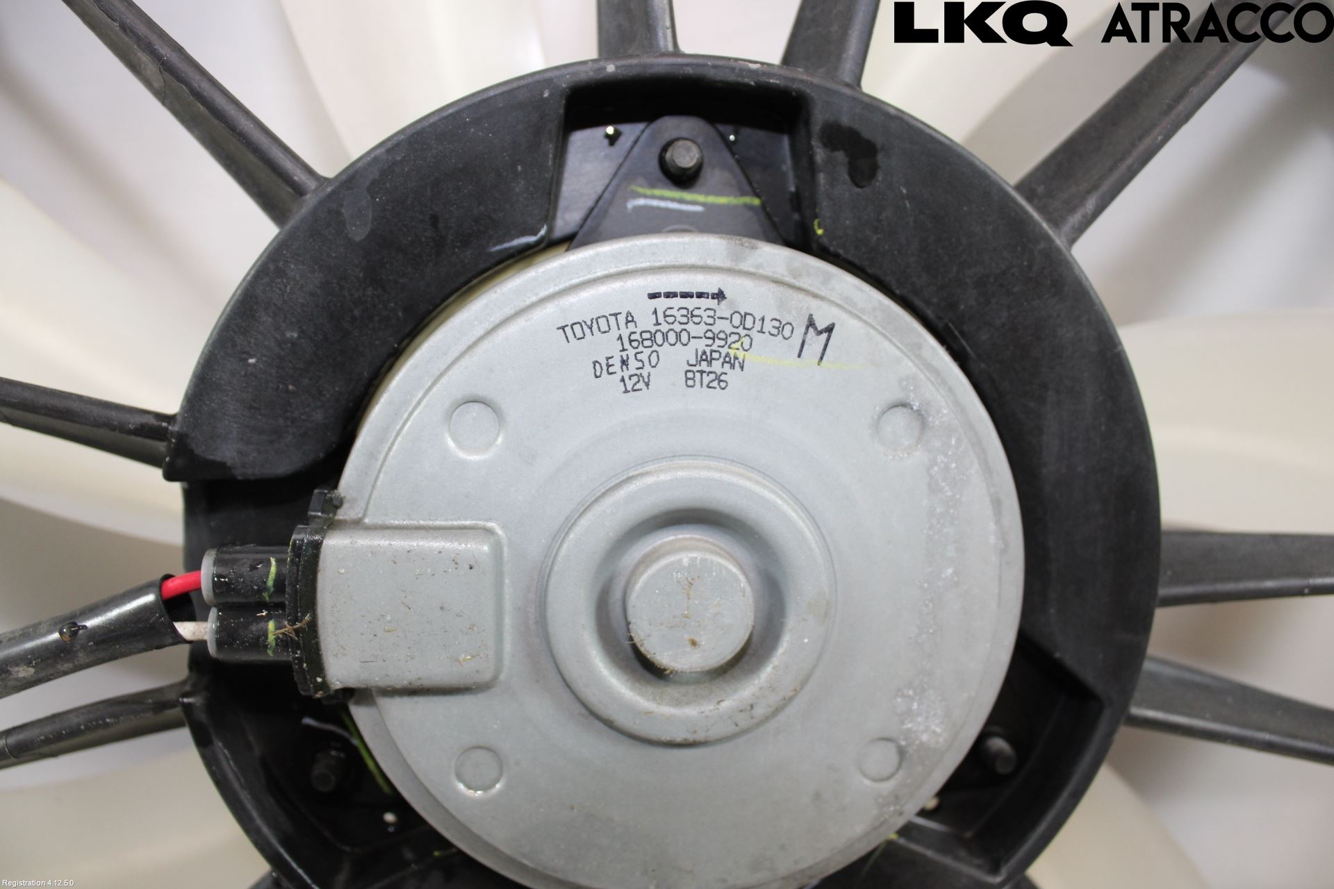Toyota VERSO 09-18 Kylfläkt El