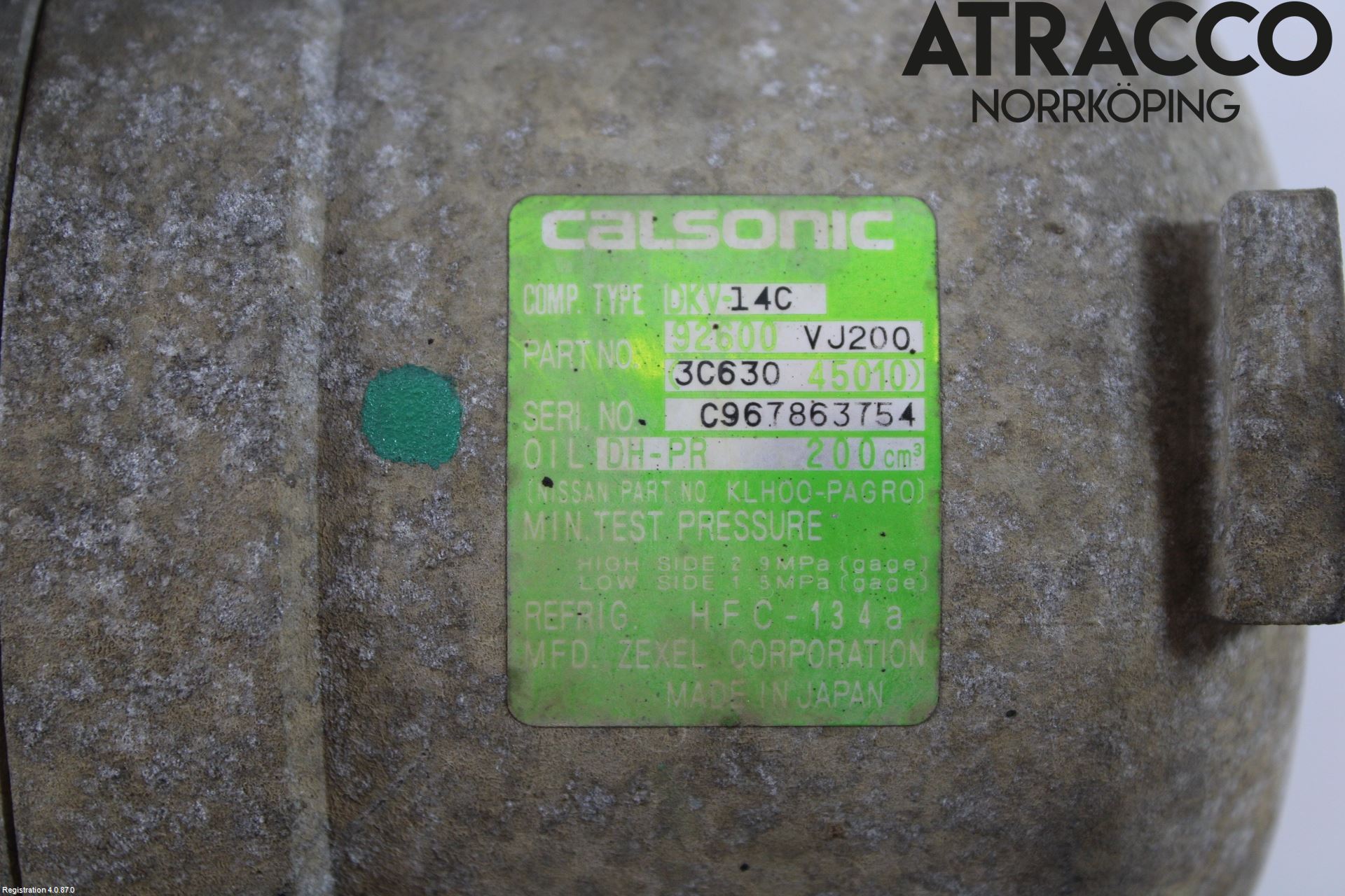 Nissan NAVARA 98-05 Ac Kompressor