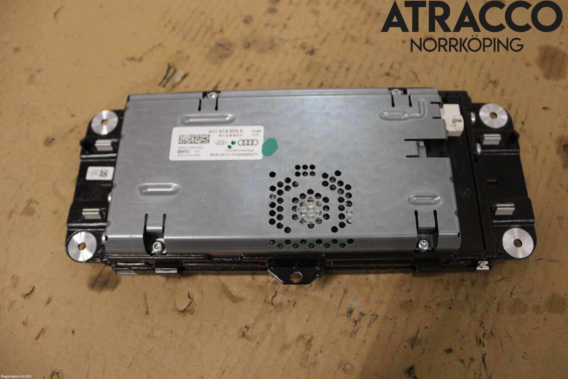 Audi A6 F2/C8 19- Multifunktionsdisplay