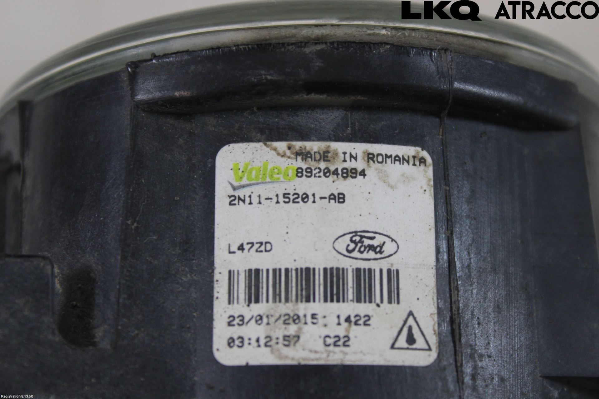 Ford TRANSIT/TOURNEO CONNECT 13-22 Dimljus-Varselljus Fram