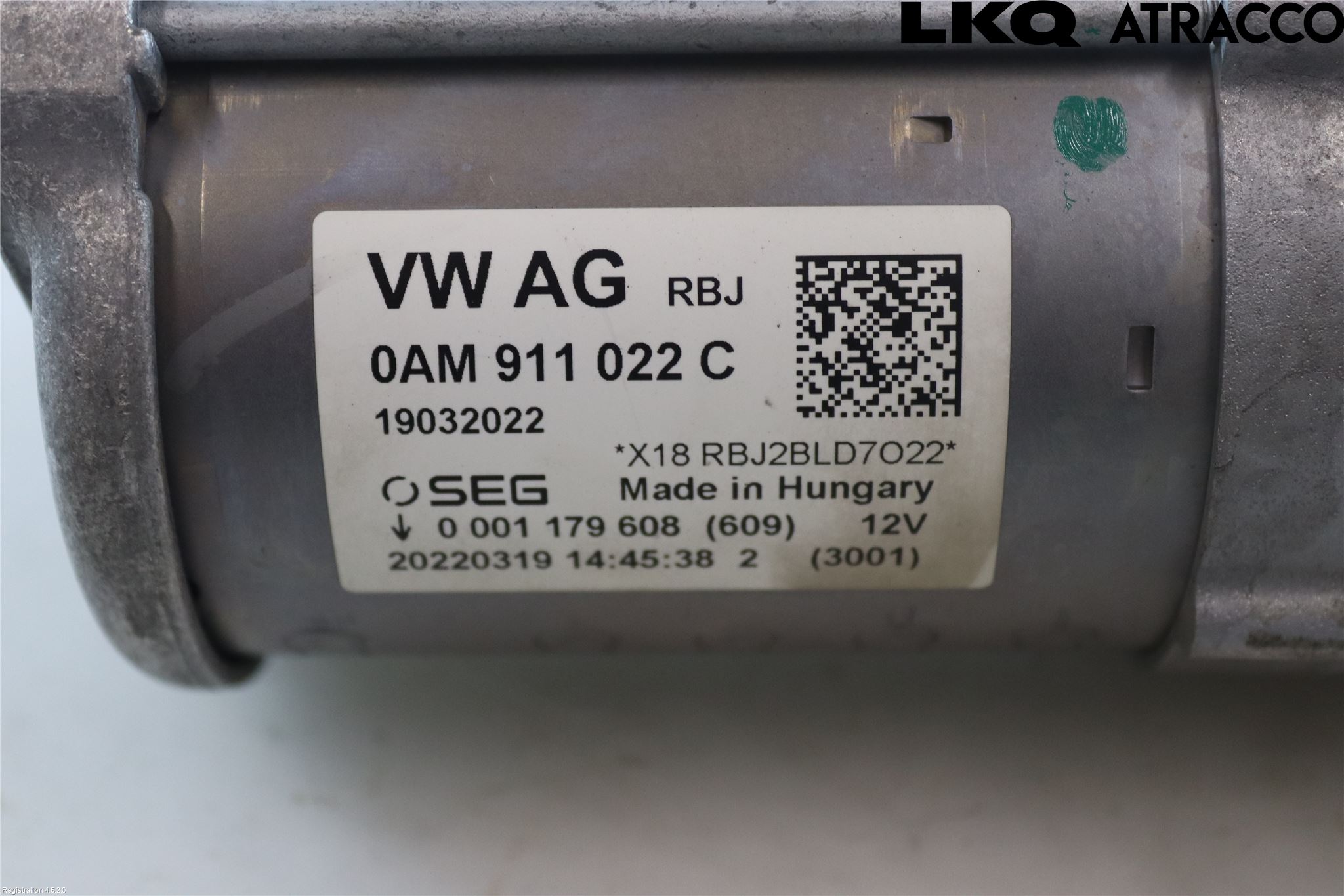Volkswagen VW T-ROC 18- Startmotor