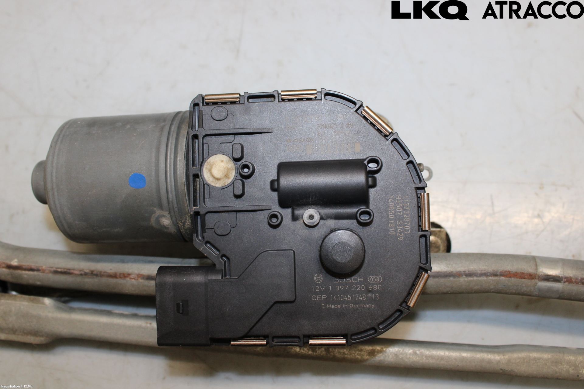 Audi Q5 09-16 Torkarmekanism Vindruta