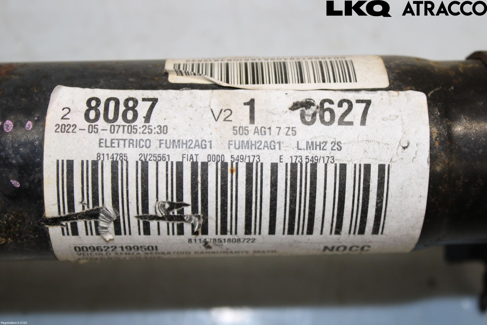 Fiat DUCATO 15-23 Fjäderben Fram Vänster